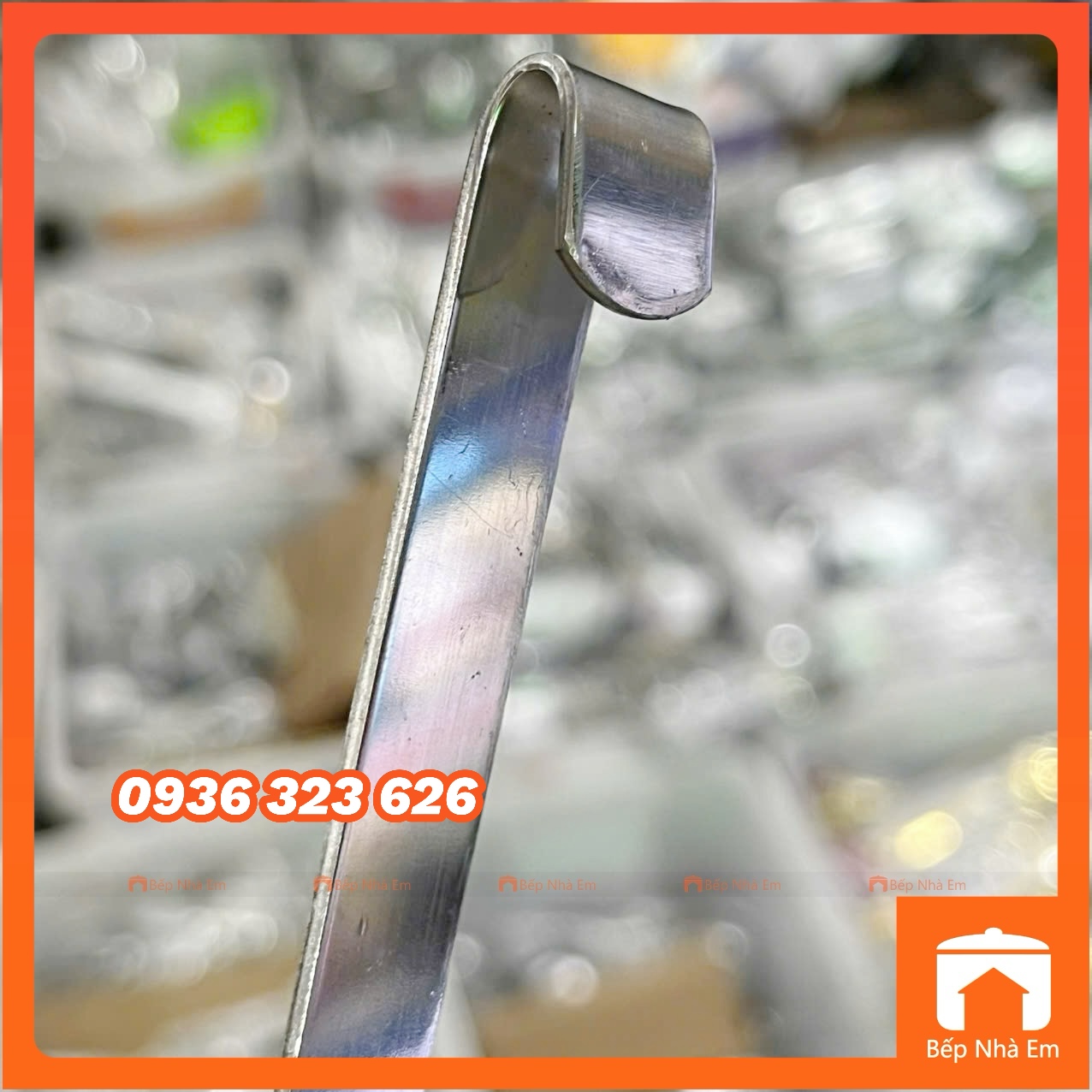 Khuôn Bánh Cóng Inox Dày - Khuôn Inox Có Tay Cầm Dày - Hàng Việt Nam Sản Xuất