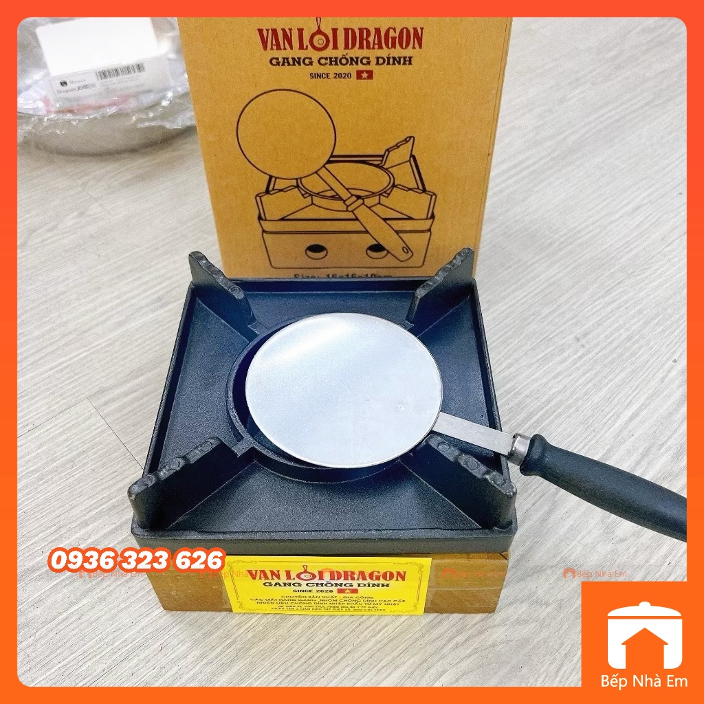 Bếp Cồn Đế Gỗ Cao Cấp - Hàng Việt Nam Sản Xuất