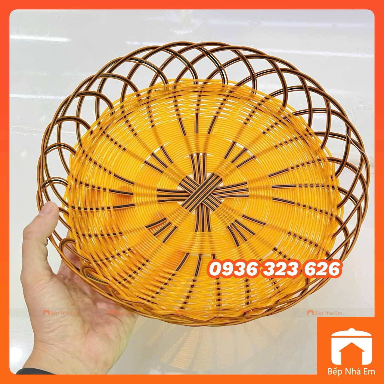 Rổ Nhựa Giả Mây Đa Năng - Hàng Việt Nam Sản Xuất