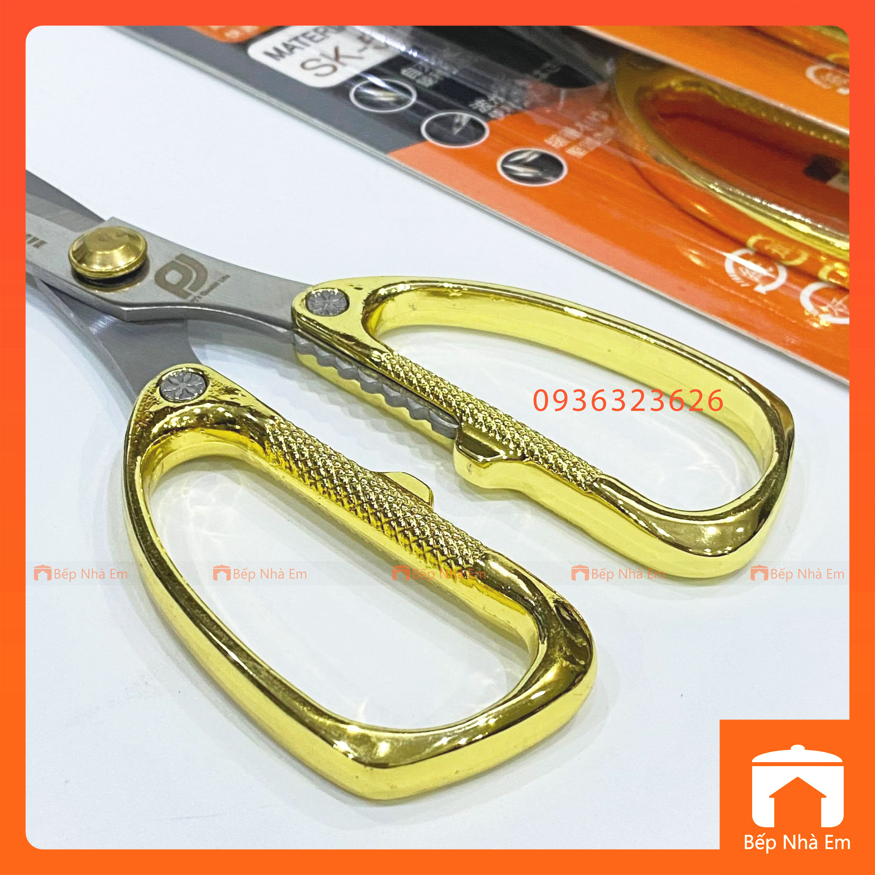 Kéo Nhật SK-5 - Kéo Rồng Vuông - Hàng Cao Cấp