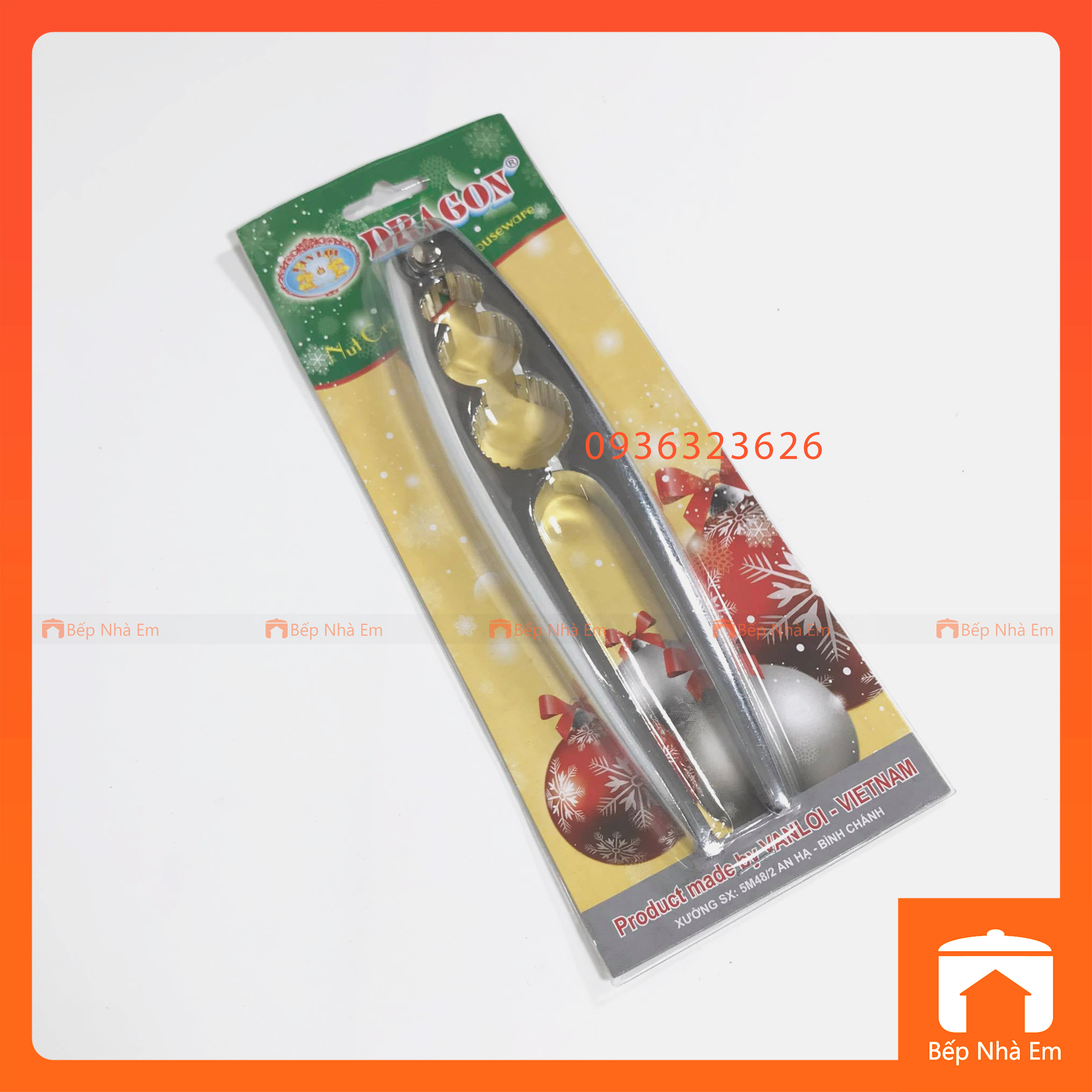 Dụng Cụ Kẹp Cua Inox Cao Cấp - Hàng Việt Nam Sản Xuất