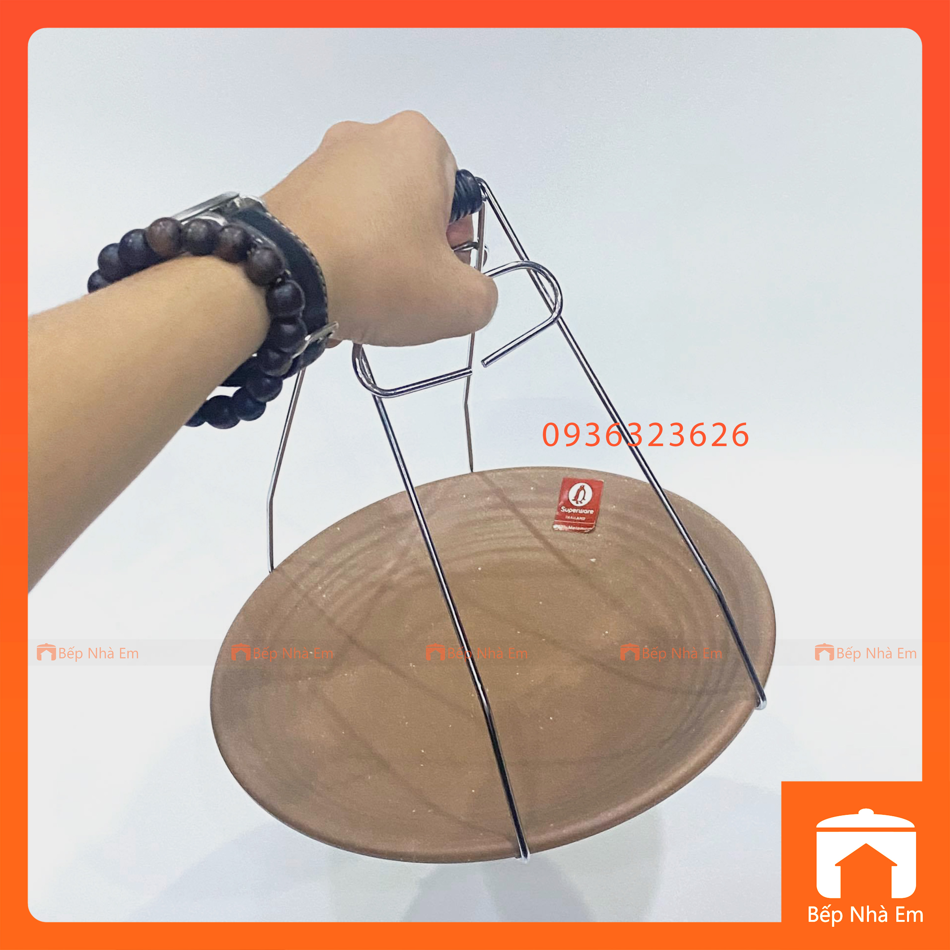 Kẹp Gắp Nóng Inox Cao Cấp - Hàng Việt Nam Sản Xuất