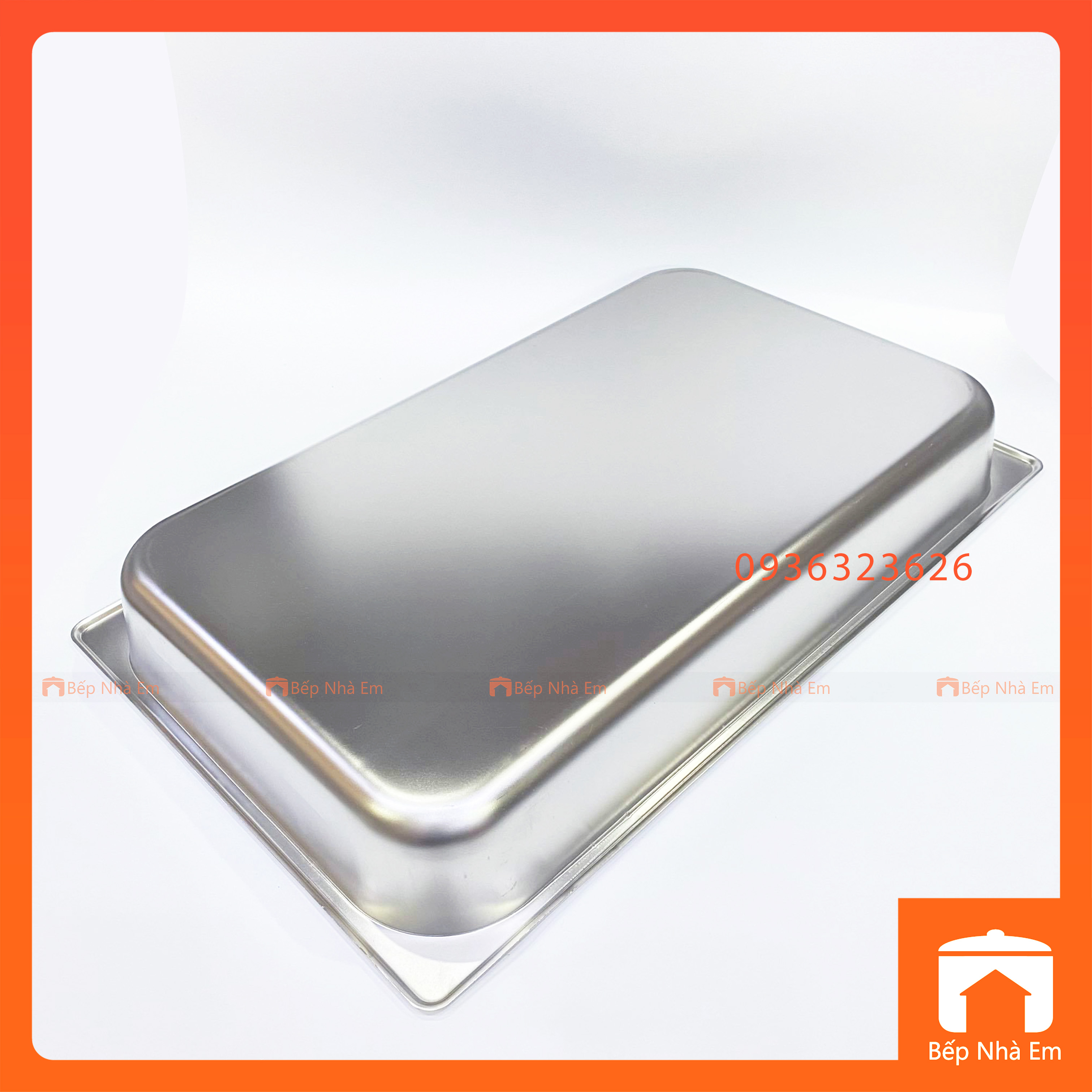 Khay Buffet, Khay Thạch, Khay GN 1/1 Dùng Cho Nhà Hàng, Khách Sạn (Inox 304) - Hàng Nhập Khẩu Cao Cấp