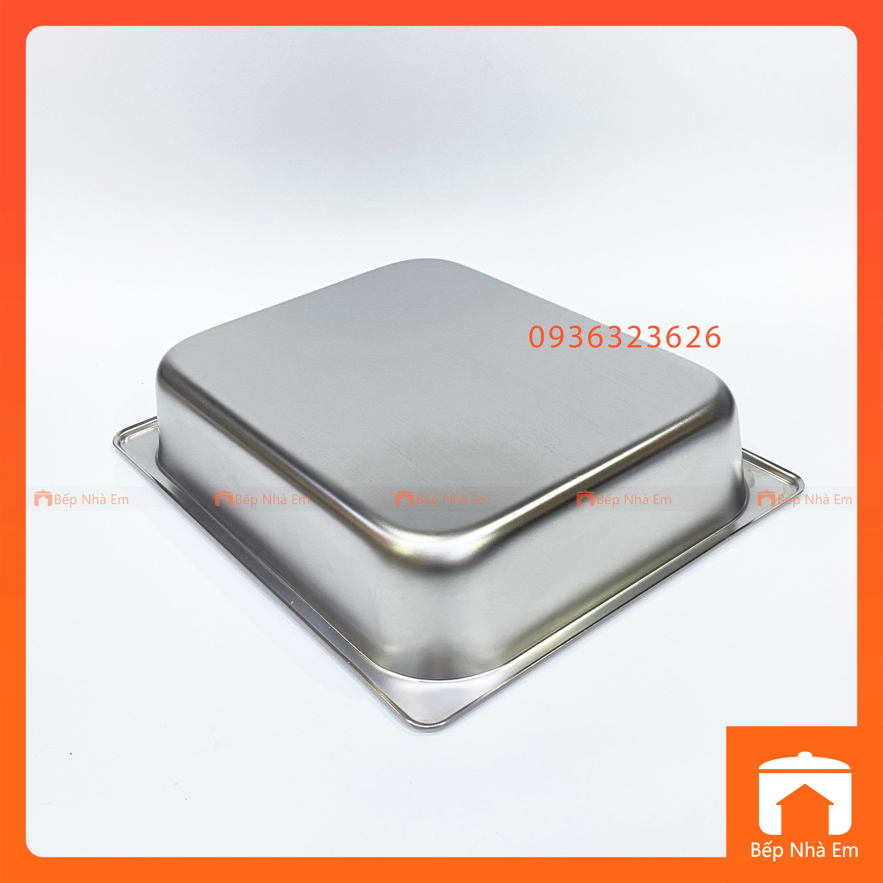 Khay Buffet, Khay Thạch, Khay GN 1/2 Dùng Cho Nhà Hàng, Khách Sạn (Inox 304) - Hàng Nhập Khẩu Cao Cấp
