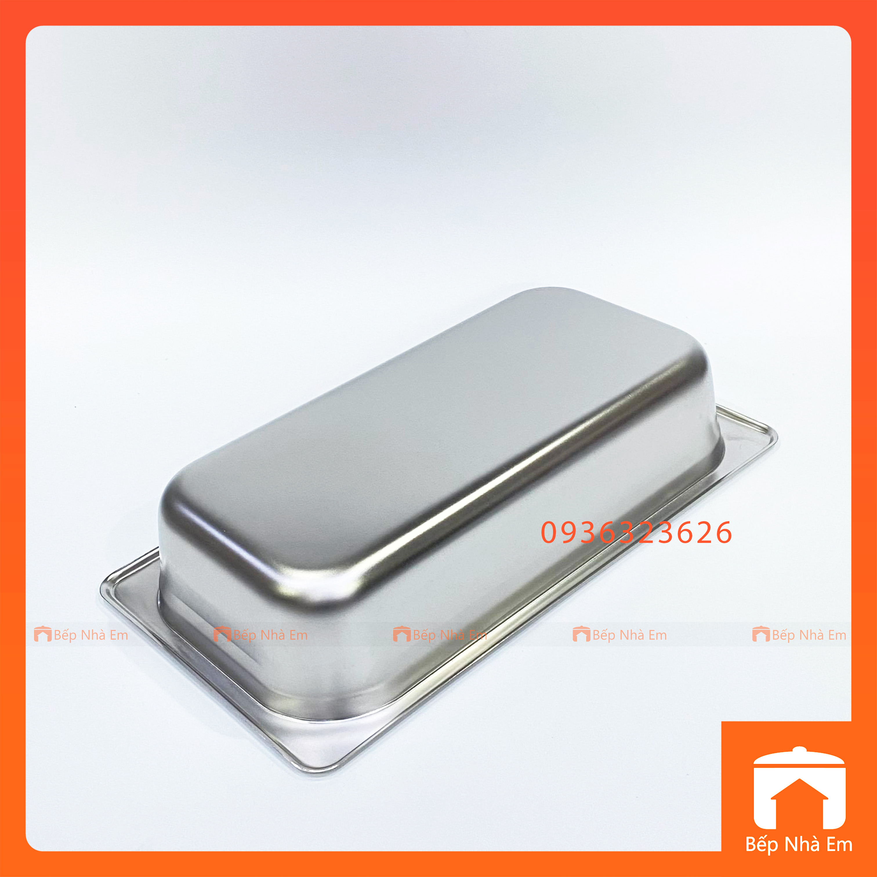 Khay Buffet, Khay Thạch, Khay GN 1/3 Dùng Cho Nhà Hàng, Khách Sạn (Inox 304) - Hàng Nhập Khẩu Cao Cấp