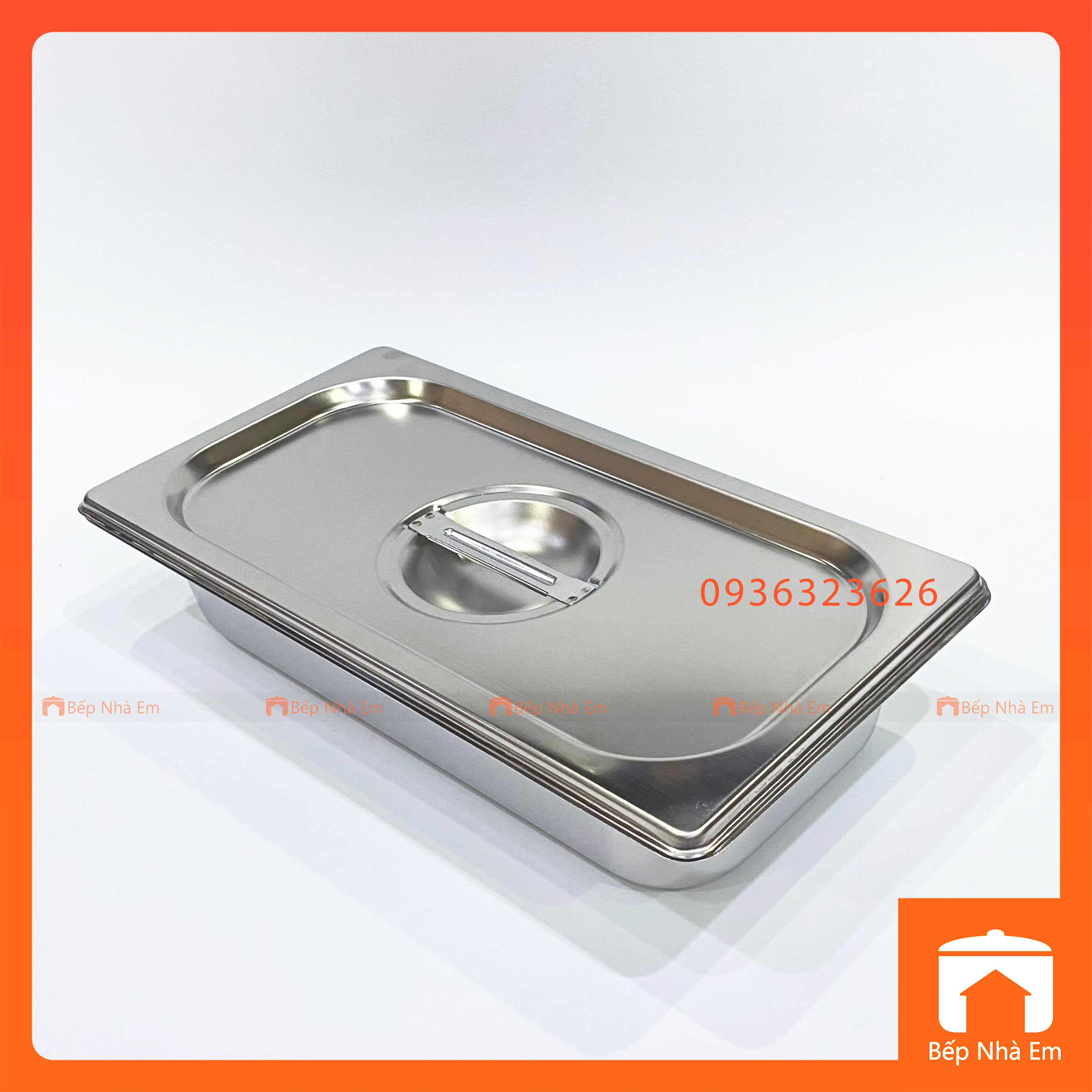 Khay Buffet, Khay Thạch, Khay GN 1/3 Dùng Cho Nhà Hàng, Khách Sạn (Inox 304) - Hàng Nhập Khẩu Cao Cấp