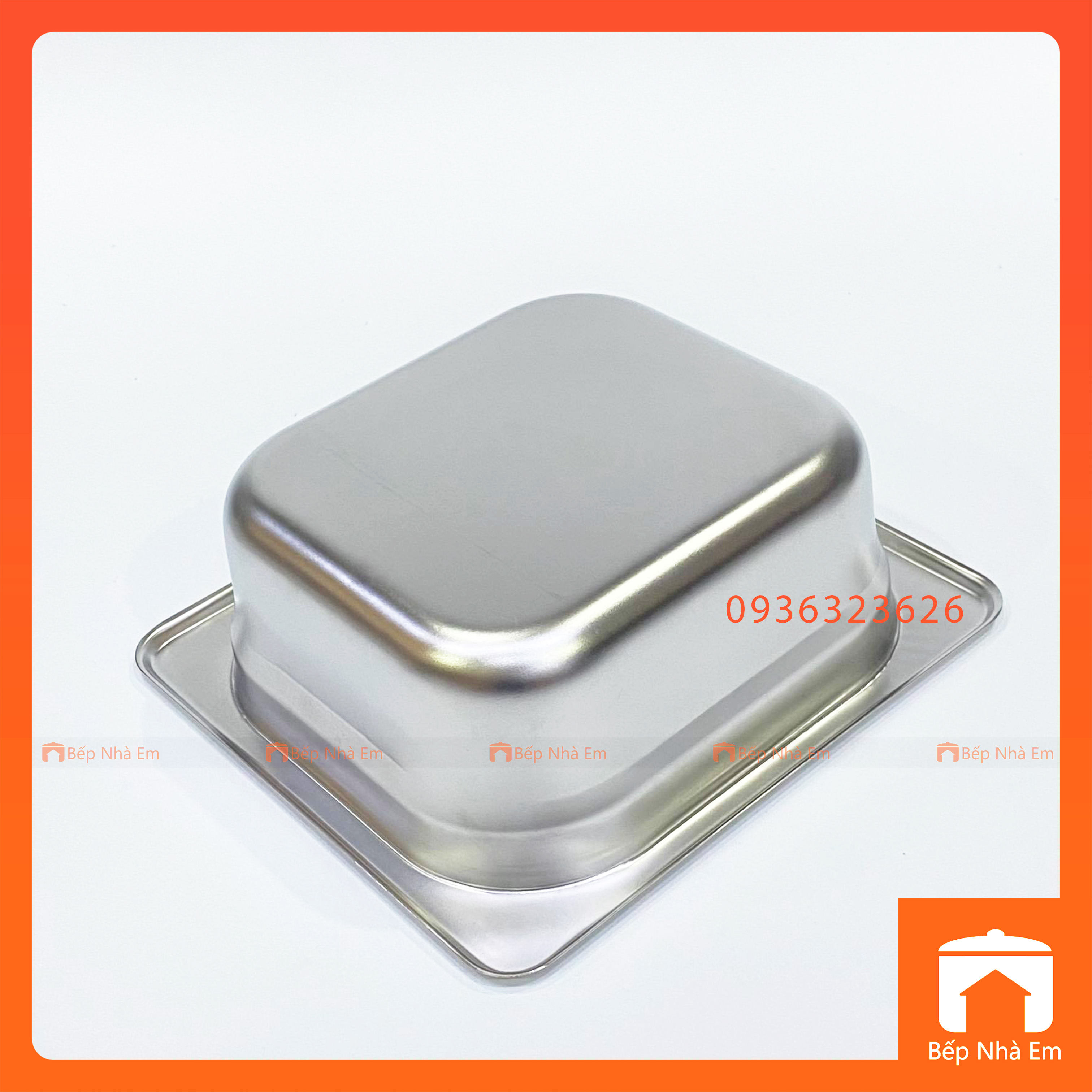 Khay Buffet, Khay Thạch, Khay GN 1/6 Dùng Cho Nhà Hàng, Khách Sạn (Inox 304) - Hàng Nhập Khẩu Cao Cấp