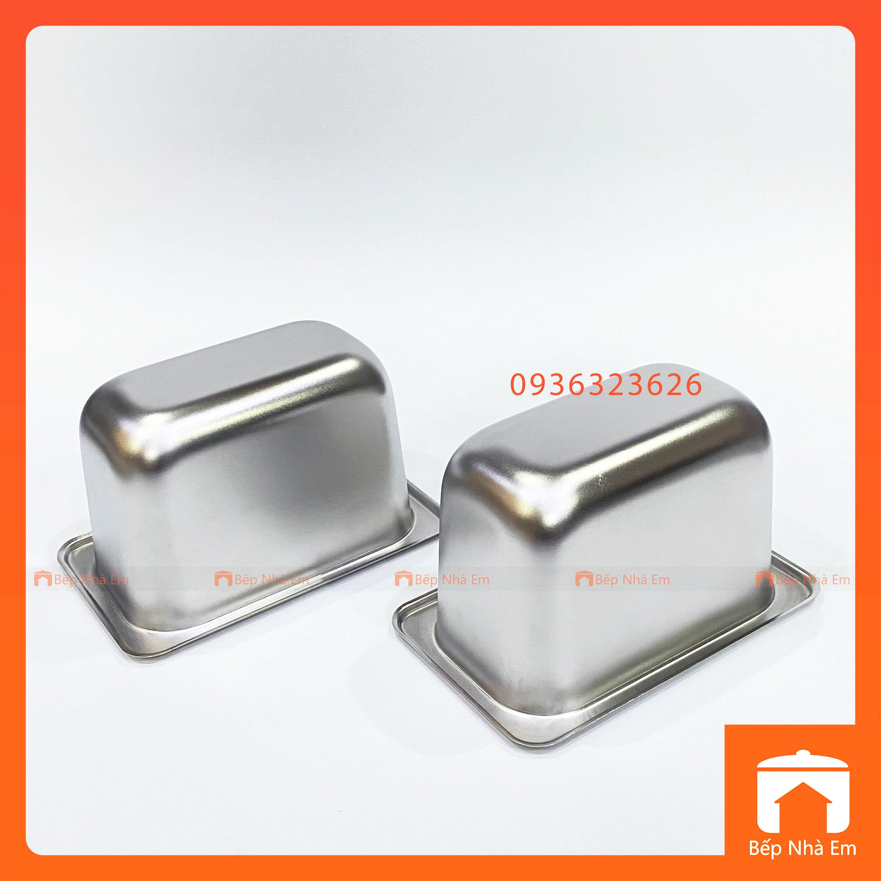 Khay Buffet, Khay Thạch, Khay GN 1/9 Dùng Cho Nhà Hàng, Khách Sạn (Inox 304) - Hàng Nhập Khẩu Cao Cấp