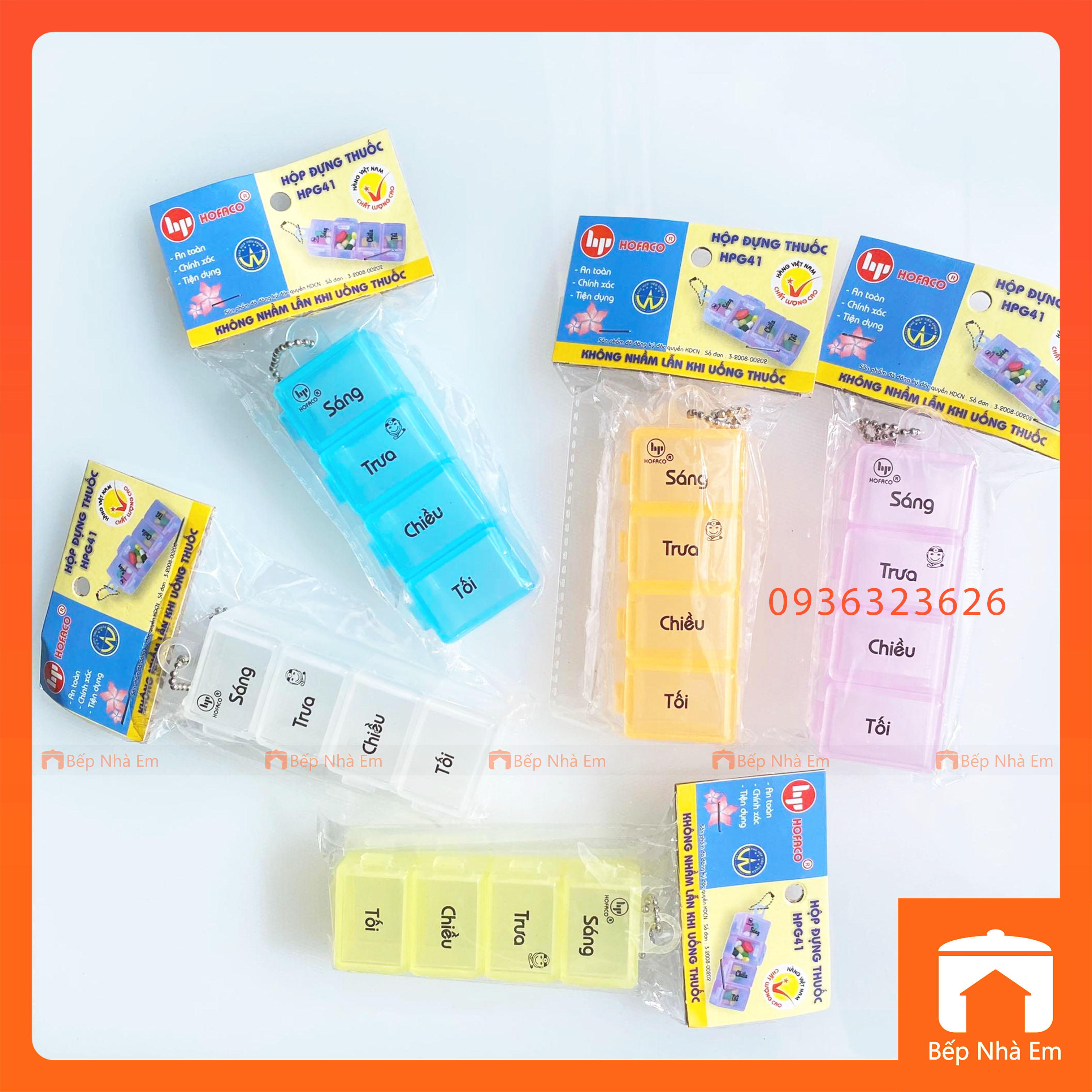 Hộp Đựng Thuốc Theo Ngày Tiện Dụng - Hàng Việt Nam Sản Xuất