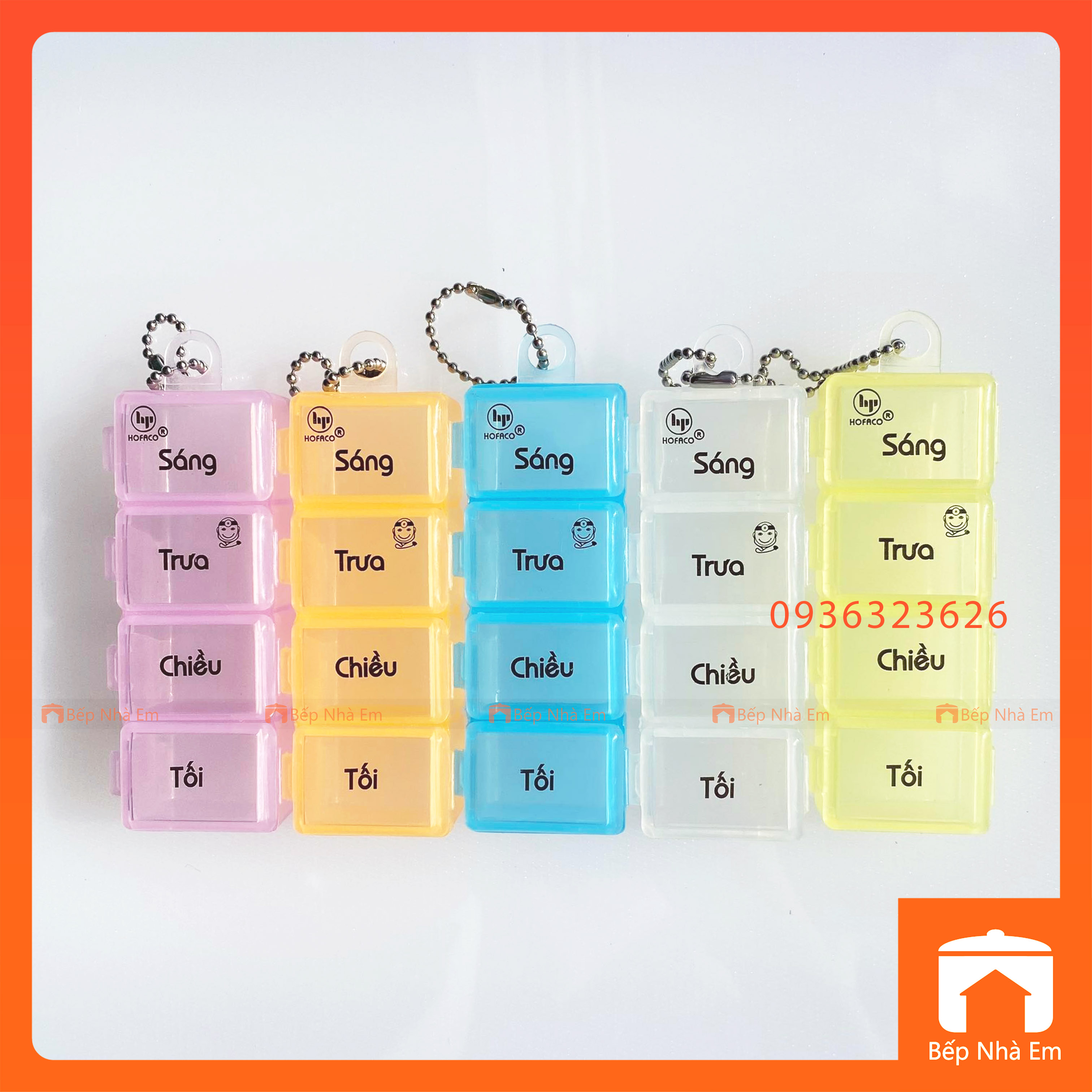 Hộp Đựng Thuốc Theo Ngày Tiện Dụng - Hàng Việt Nam Sản Xuất