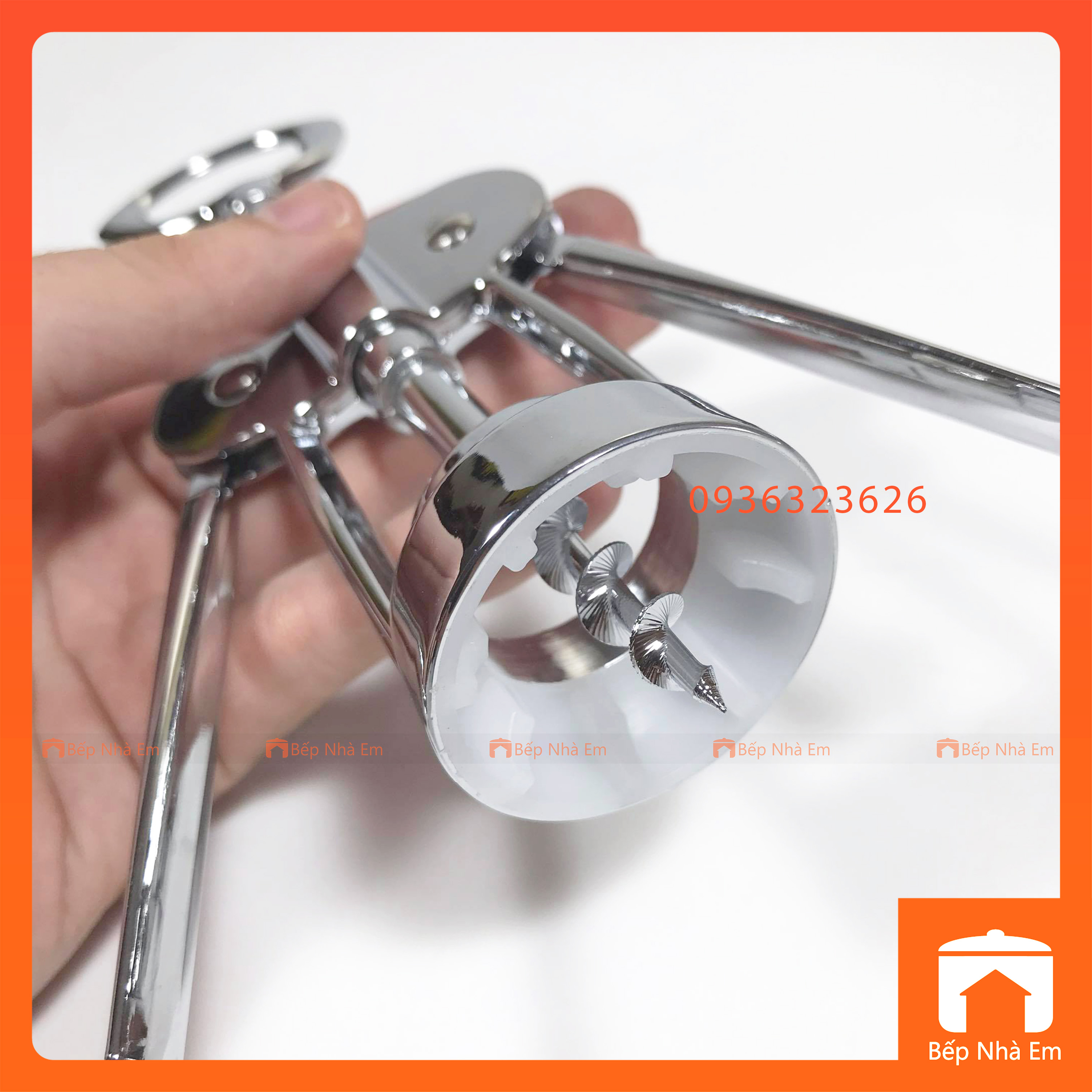 Dụng Cụ Khui Rượu Vang Inox Cao Cấp