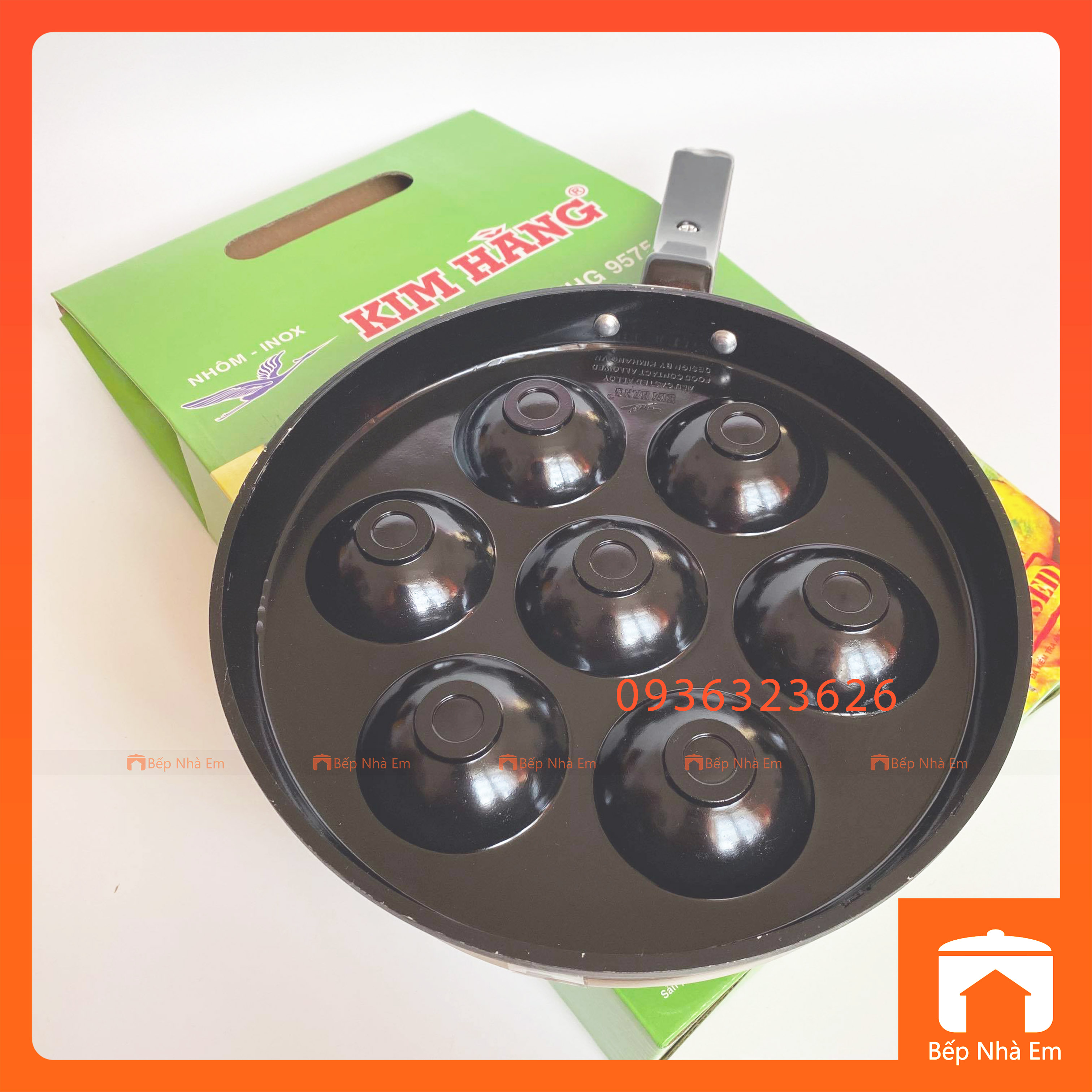 Khuôn Bánh Khọt Chống Dính Kim Hằng Cao Cấp - Hàng Việt Nam Sản Xuất