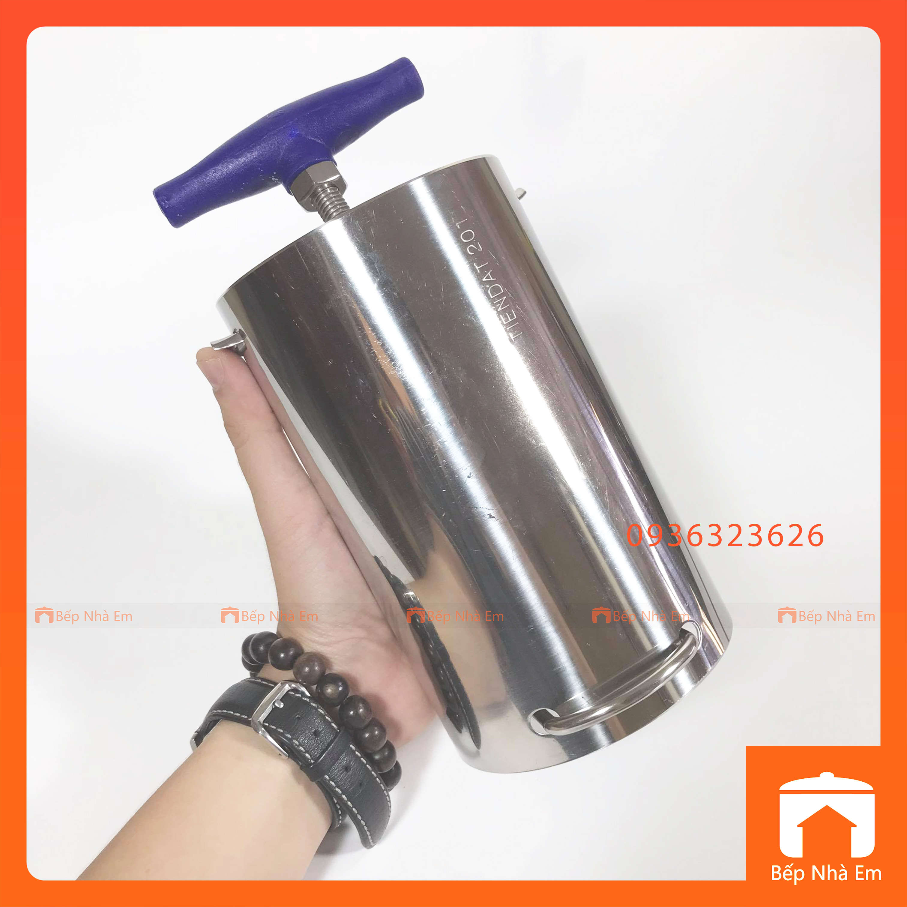 Khuôn Làm Giò Thủ Inox Cao Cấp DRAGON - Hàng Việt Nam Sản Xuất