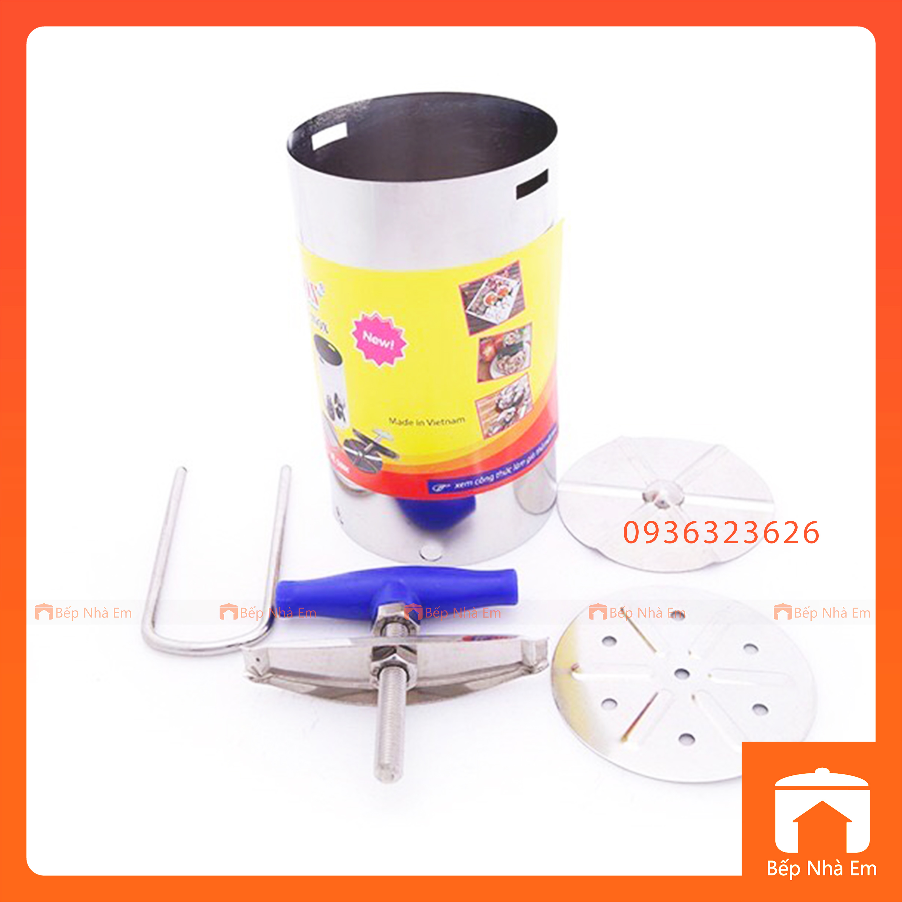 Khuôn Làm Giò Thủ Inox Cao Cấp DRAGON - Hàng Việt Nam Sản Xuất