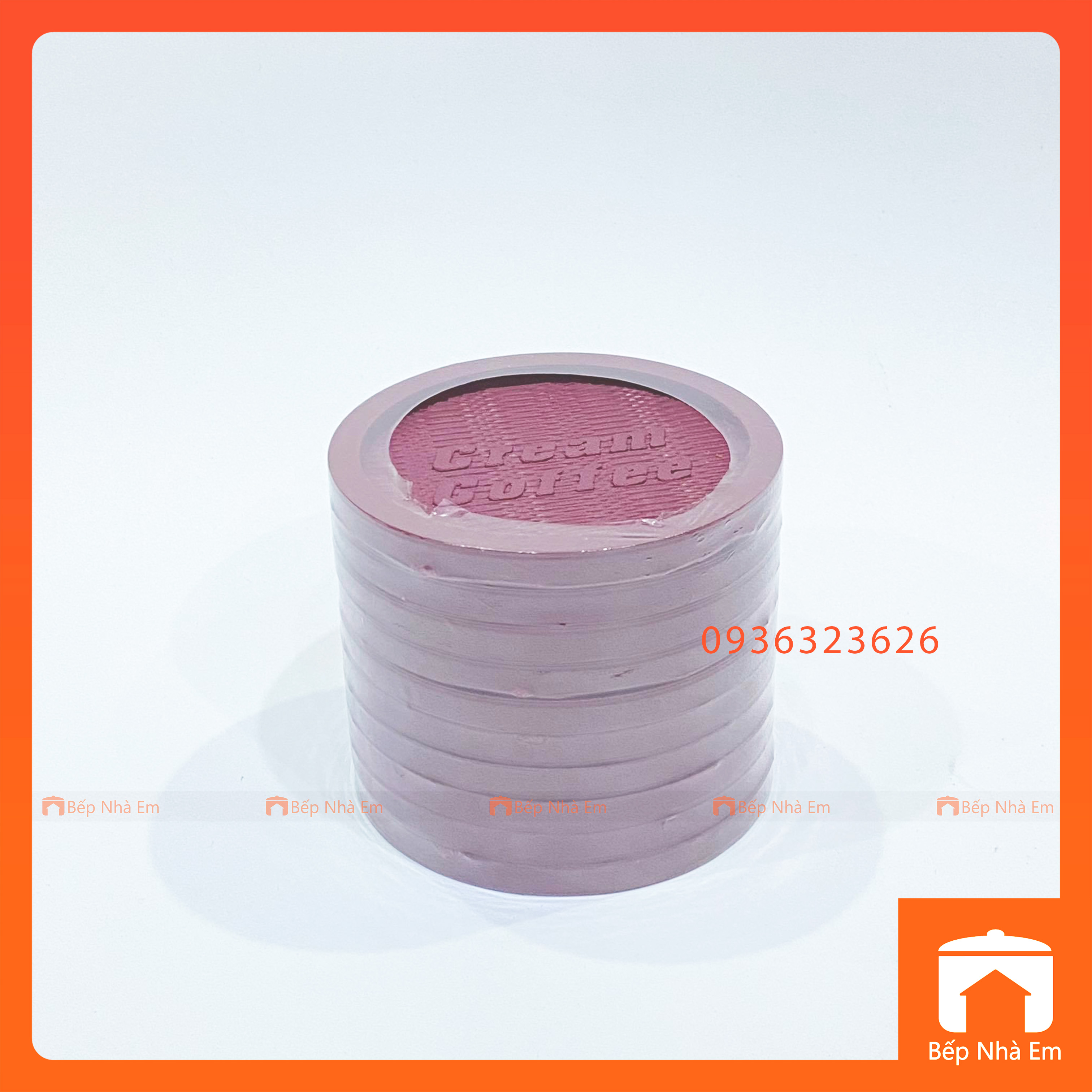 Bộ 10 Miếng Lót Ly Nhựa Tiện Dụng - Hàng Việt Nam Sản Xuất