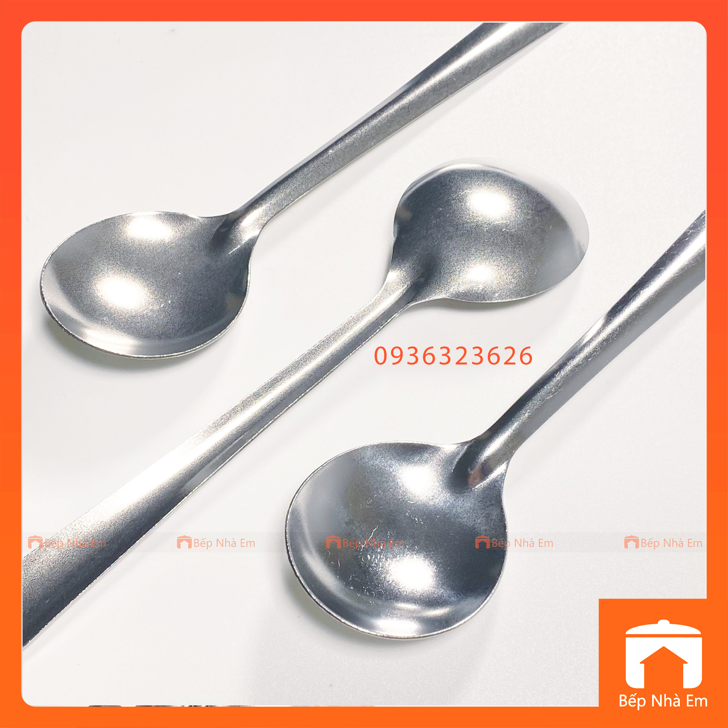 Set 10 Muỗng Inox Cao Cấp Súp Tròn Thuận Phát - Hàng Việt Nam Sản Xuất