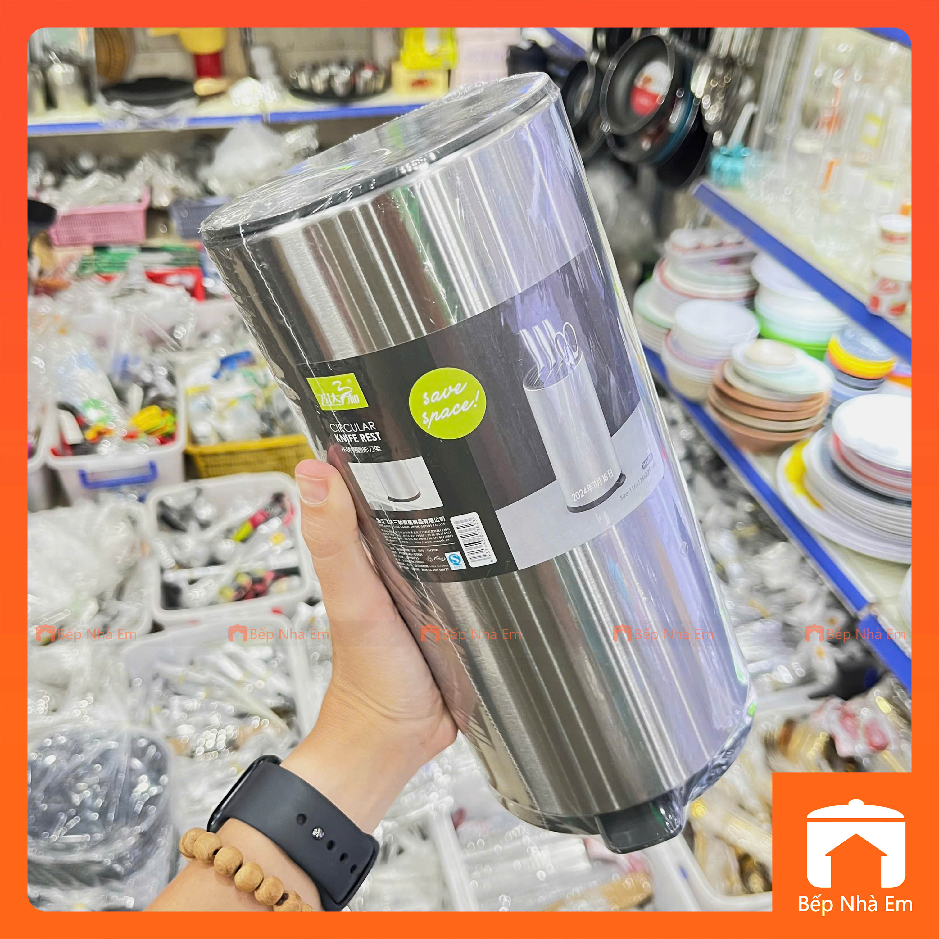 Ống Để Dao Kéo Đa Năng Inox Cao Cấp