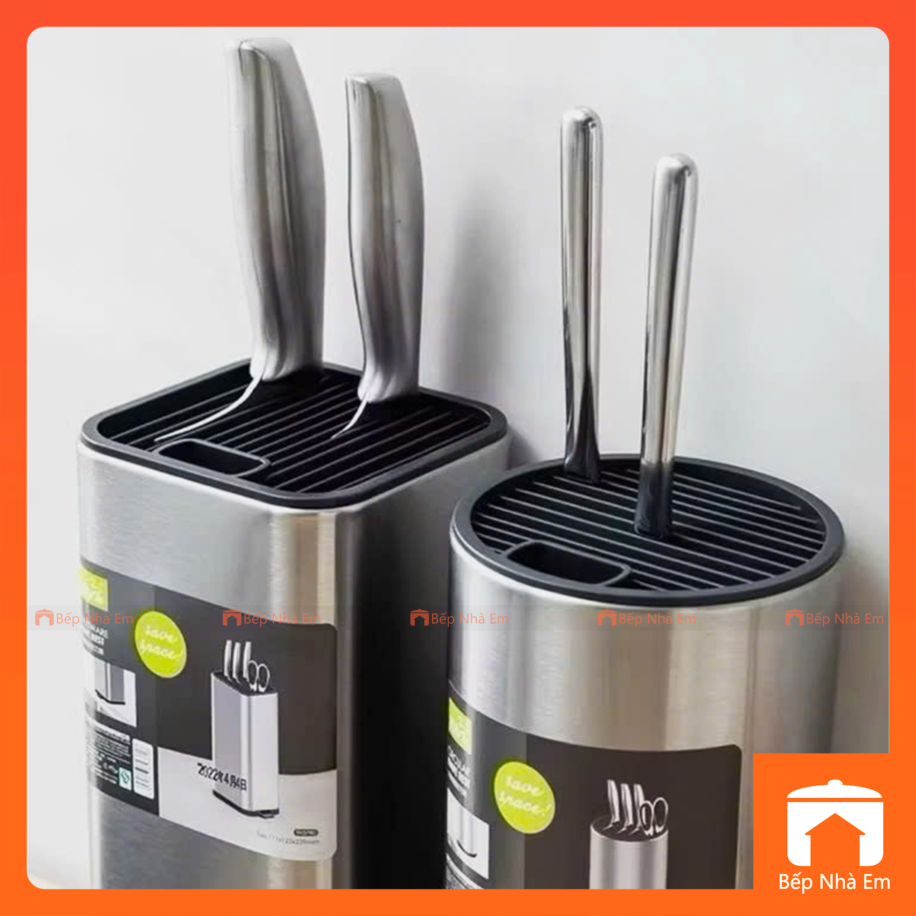 Ống Để Dao Kéo Đa Năng Inox Cao Cấp