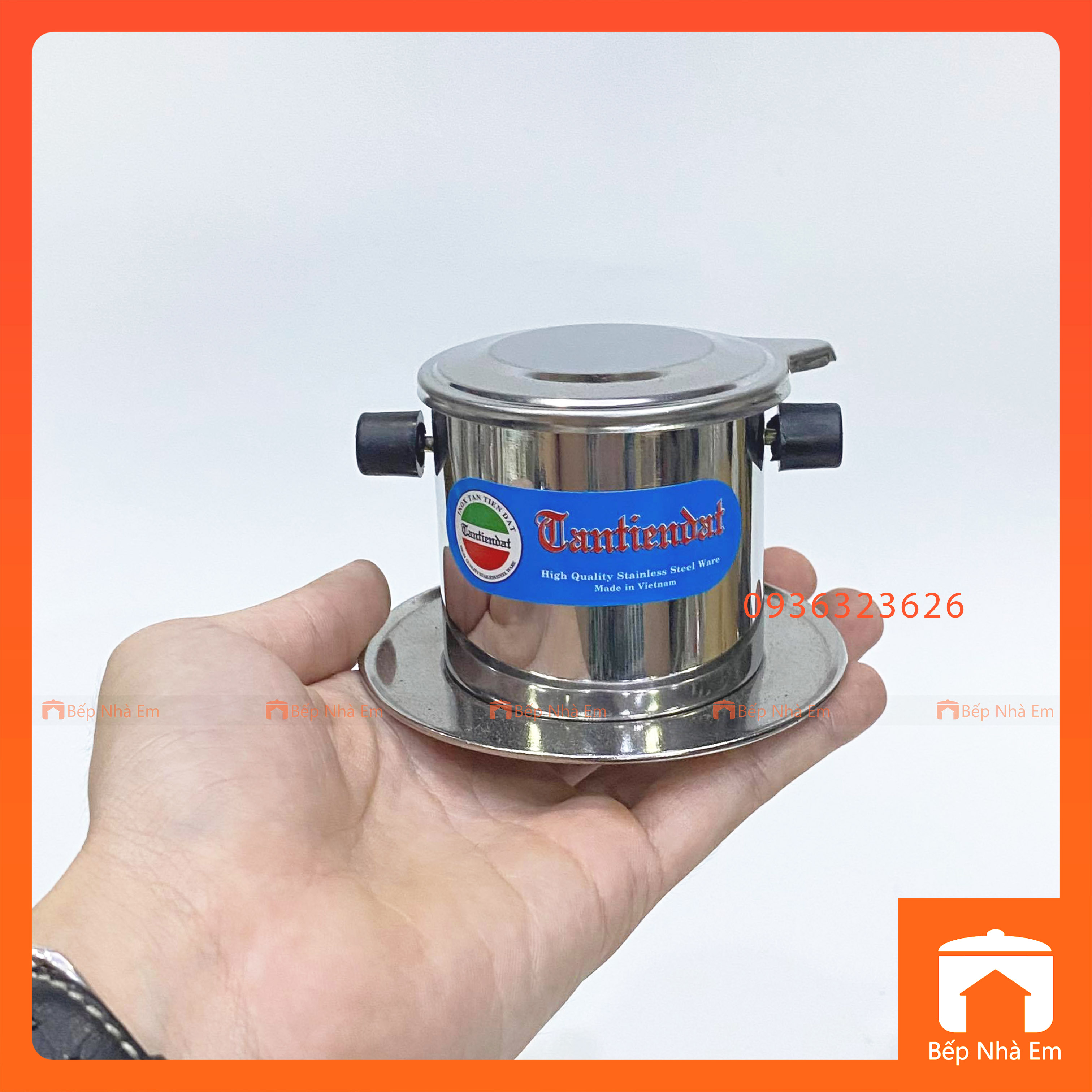 Phin Cà Phê Inox Nhiều Size Tiện Dụng - Hàng Việt Nam Sản Xuất