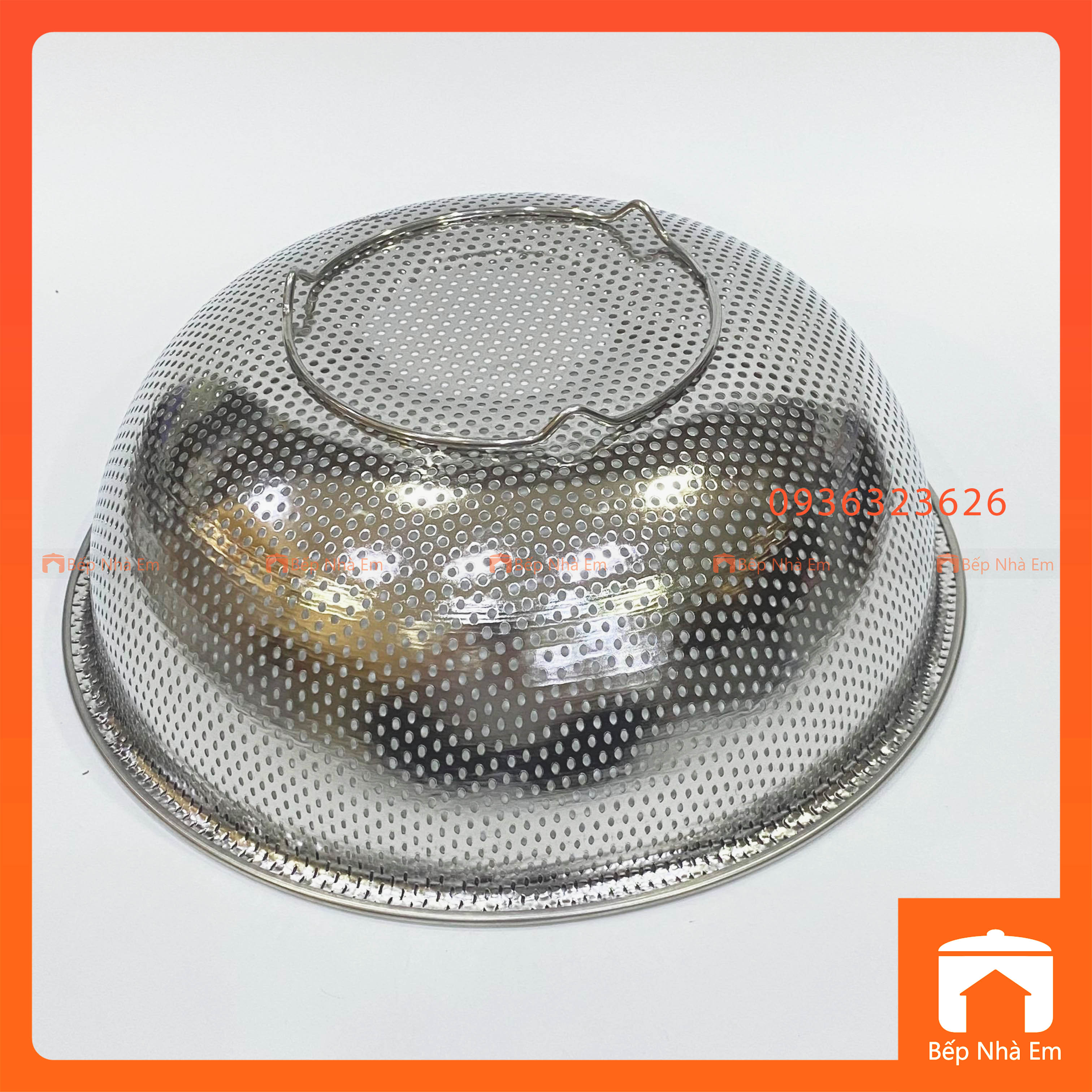 Rổ Inox Cao Cấp INOVI Nhiều Kích Thước - Hàng Việt Nam Sản Xuất