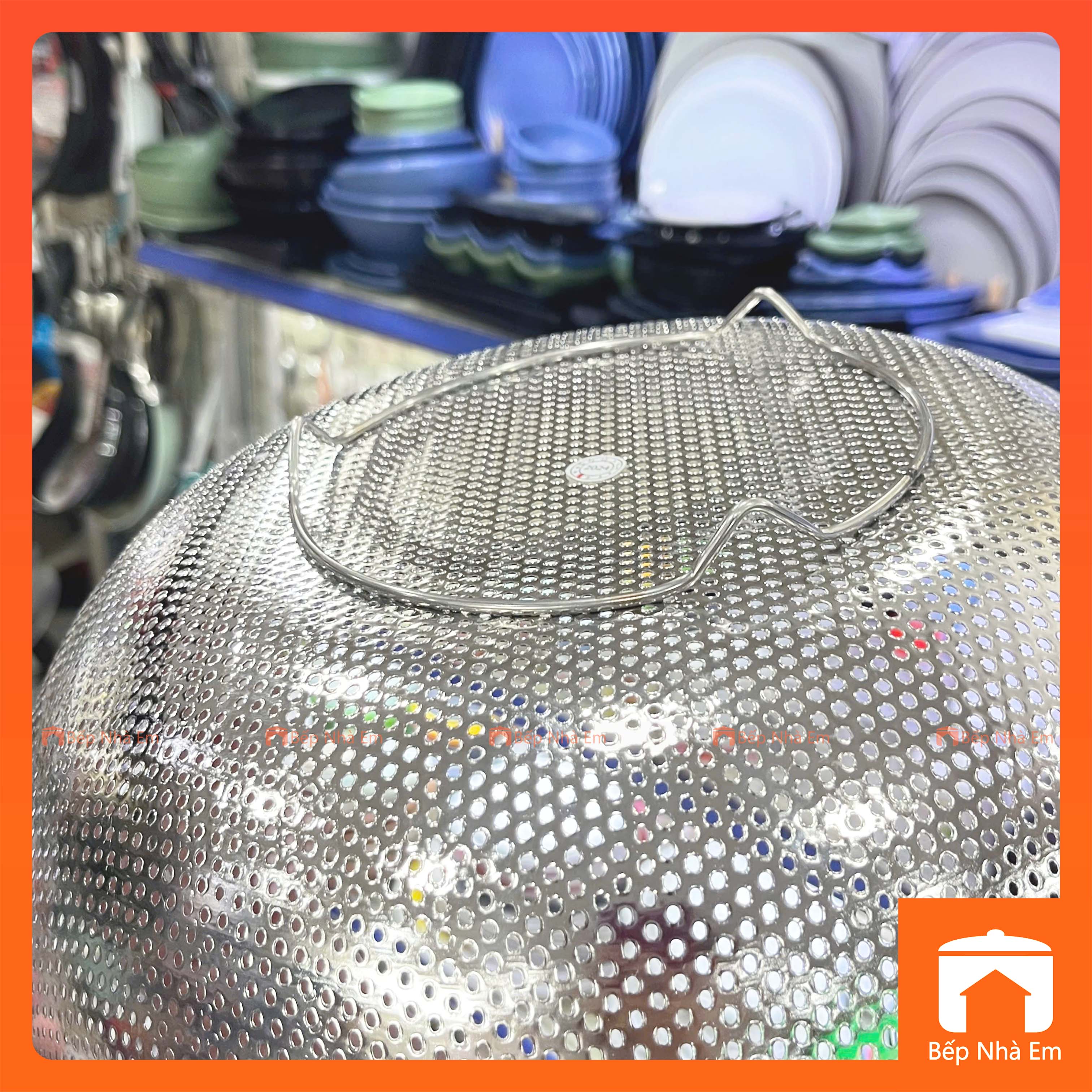 Rổ Inox 304 Cao Cấp Thaphafac Nhiều Size - Hàng Việt Nam Sản Xuất