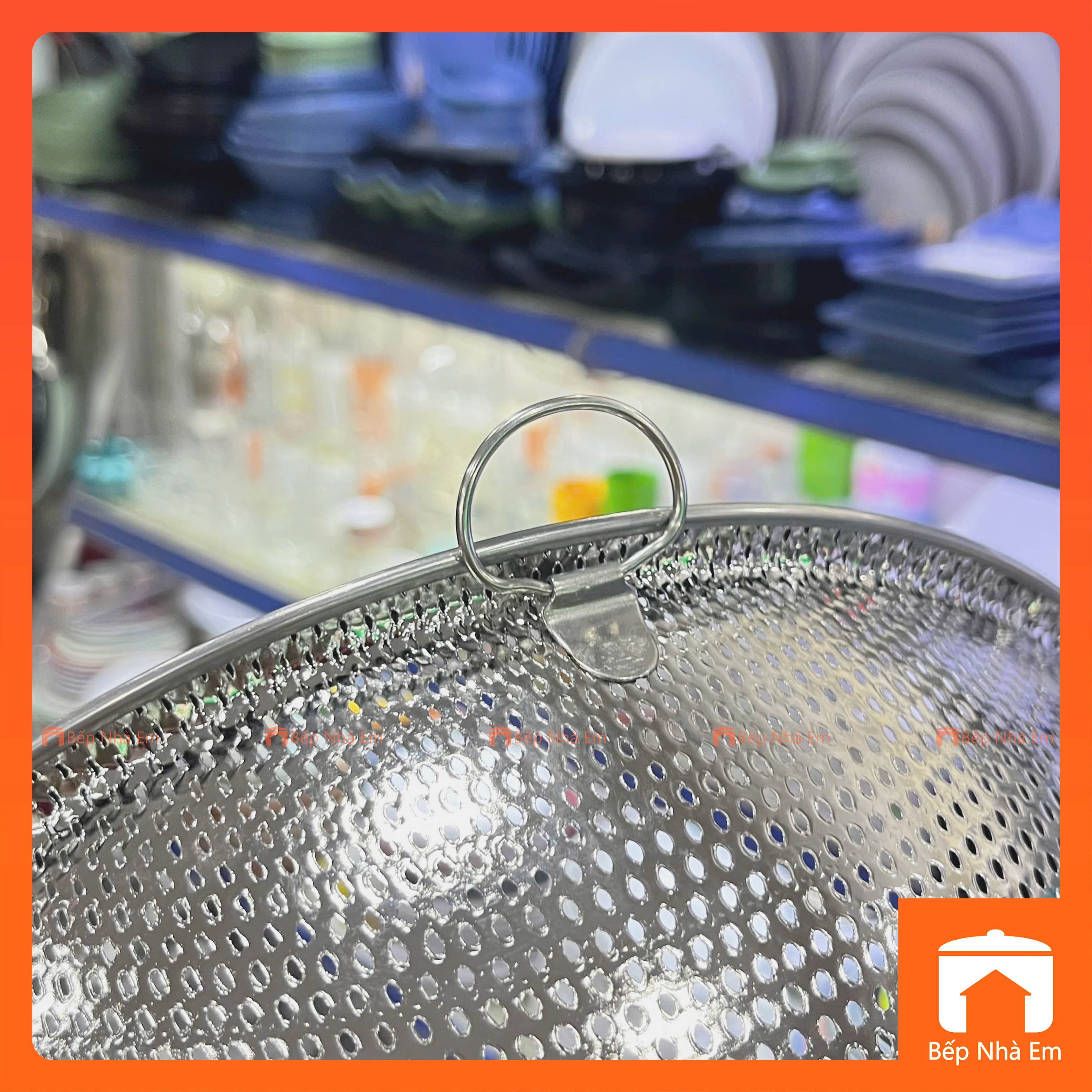 Rổ Inox 304 Cao Cấp Thaphafac Nhiều Size - Hàng Việt Nam Sản Xuất