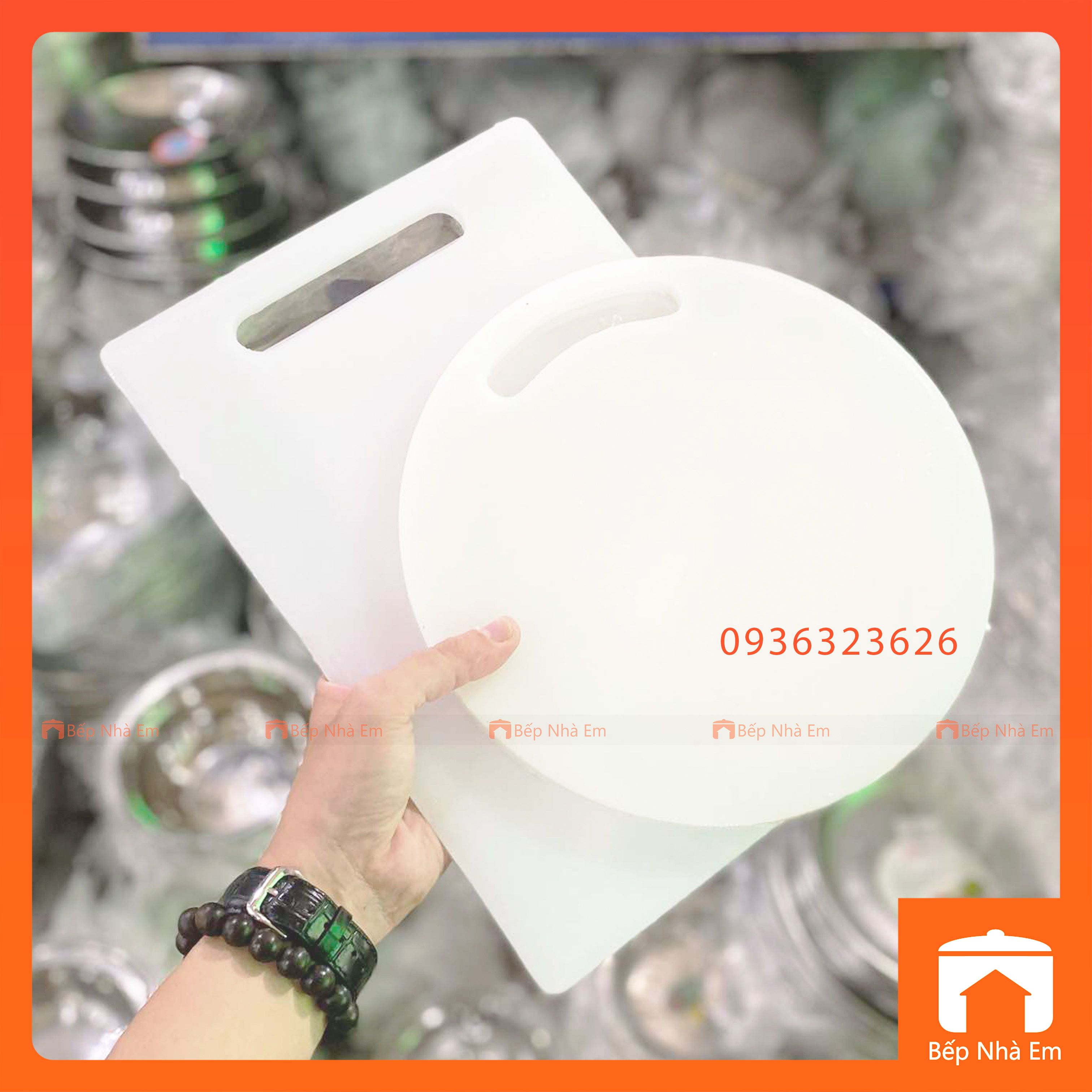 Thớt Nhựa Tiện Dụng Nhiều Size - Hàng Việt Nam Sản Xuất