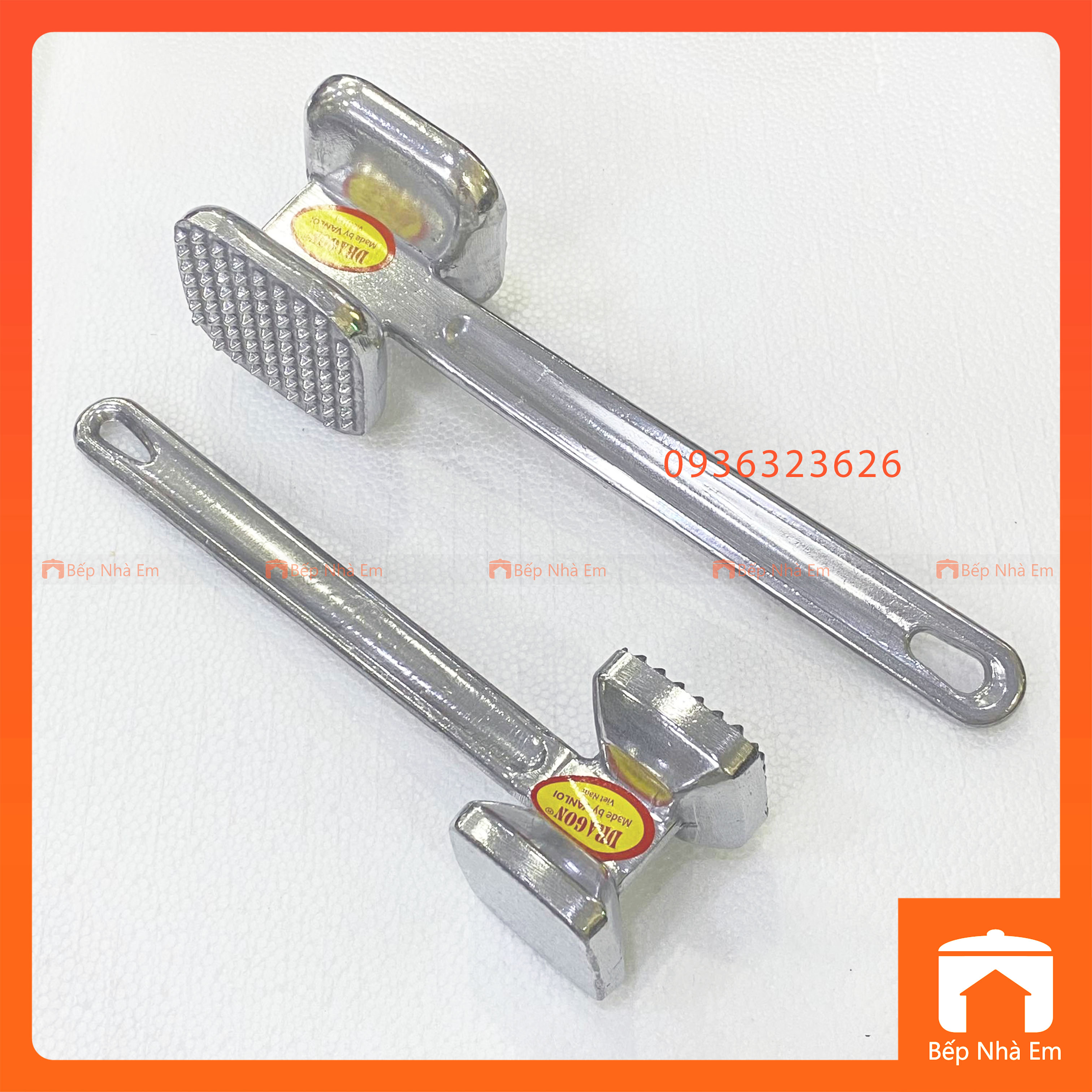 Búa Nhôm Đập Thịt 2 Đầu Vạn Lợi - Hàng Việt Nam Sản Xuất