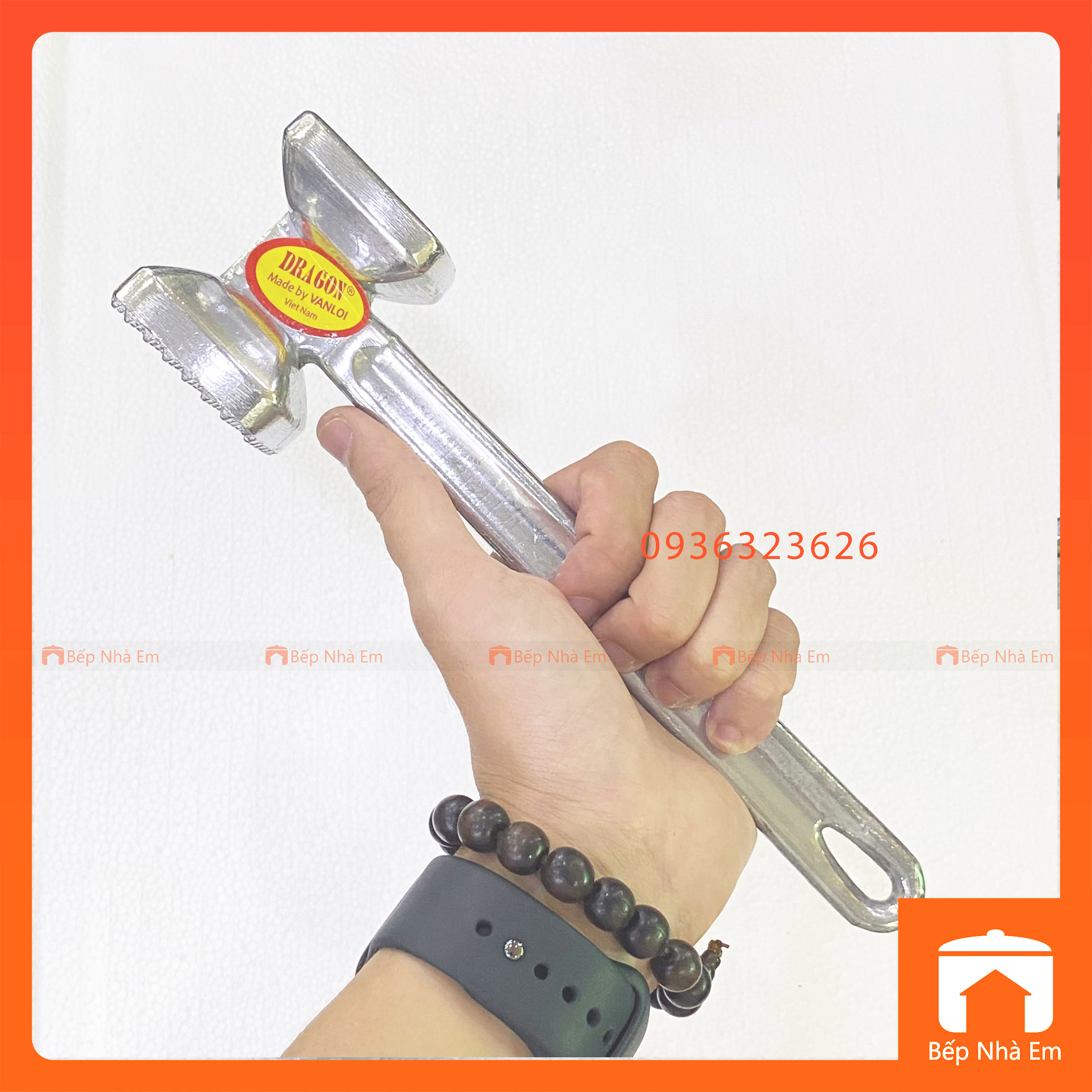 Búa Nhôm Đập Thịt 2 Đầu Vạn Lợi - Hàng Việt Nam Sản Xuất
