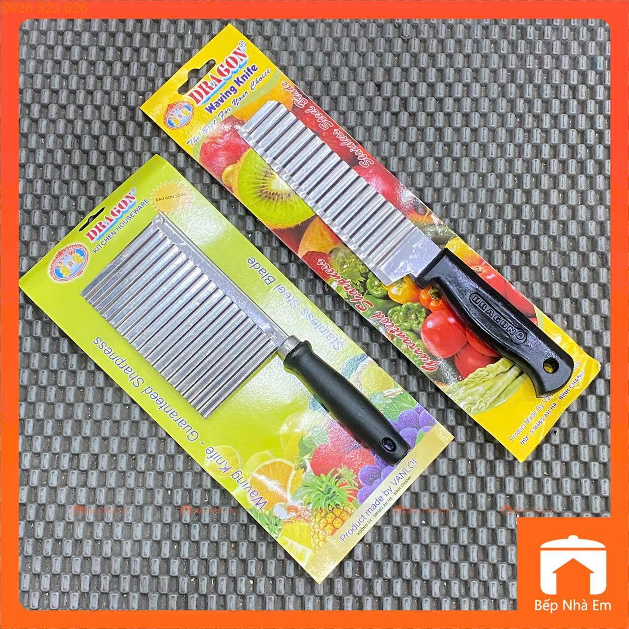 Dao Răng Cưa Cắt Rau Củ, Cắt Bánh Inox Đa Năng - Hàng Việt Nam Sản Xuất