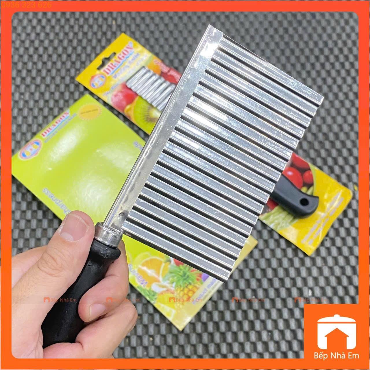 Dao Răng Cưa Cắt Rau Củ, Cắt Bánh Inox Đa Năng - Hàng Việt Nam Sản Xuất