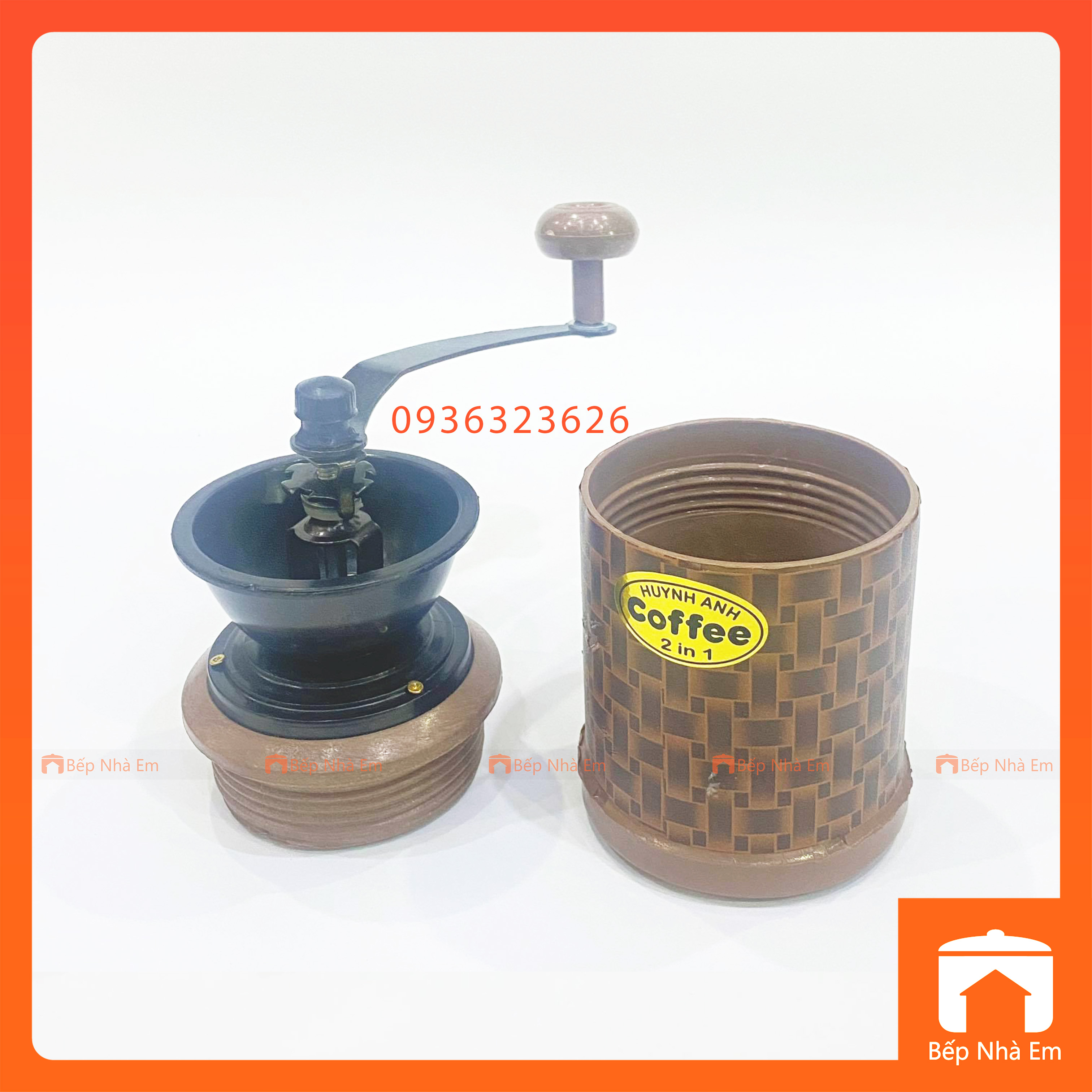 Cối Xây Tiêu, Cối Xây Cà Phê Huỳnh Anh Cao Cấp - Hàng Việt Nam Sản Xuất