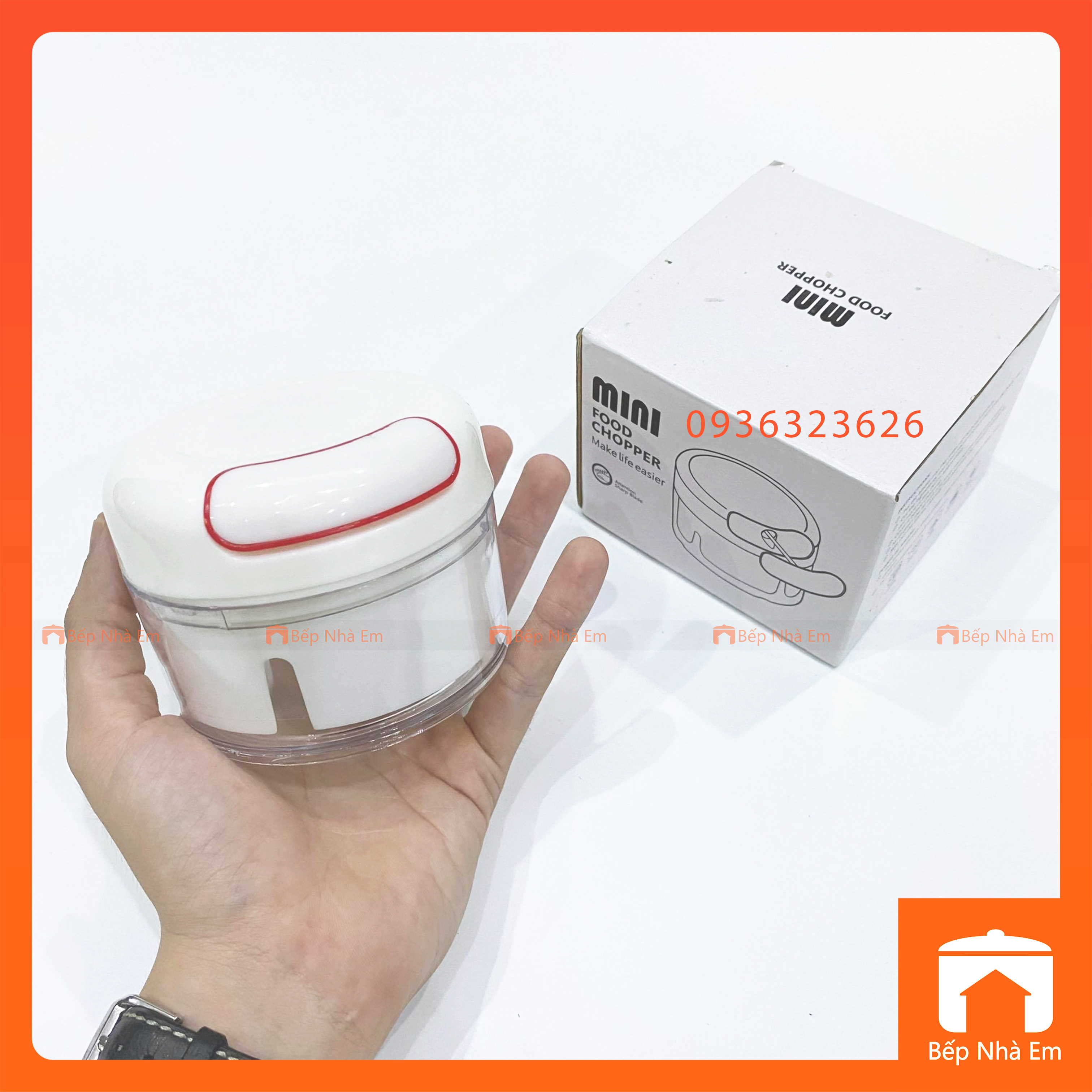 Máy Xay Tỏi Kéo Tay Đa Năng