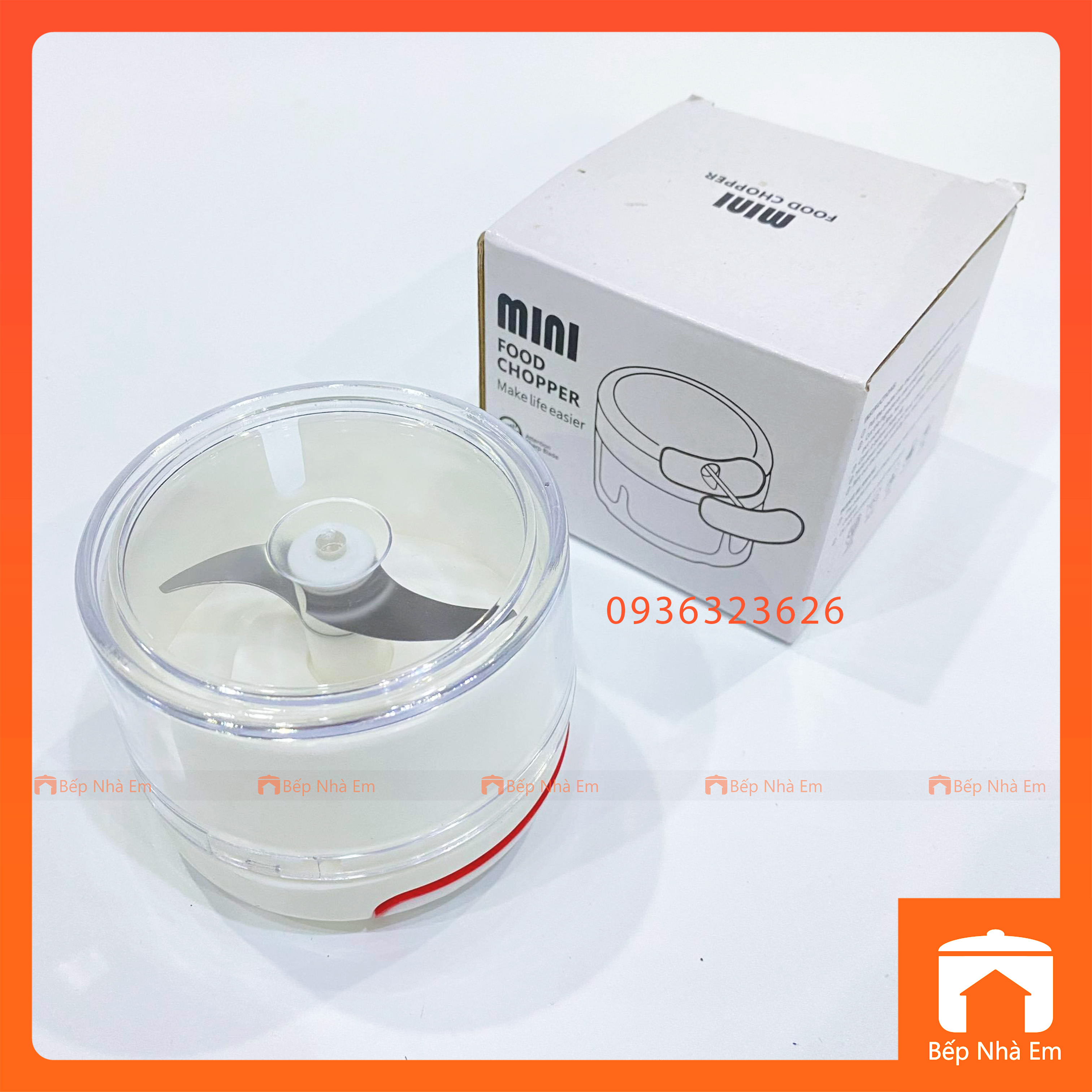 Máy Xay Tỏi Kéo Tay Đa Năng