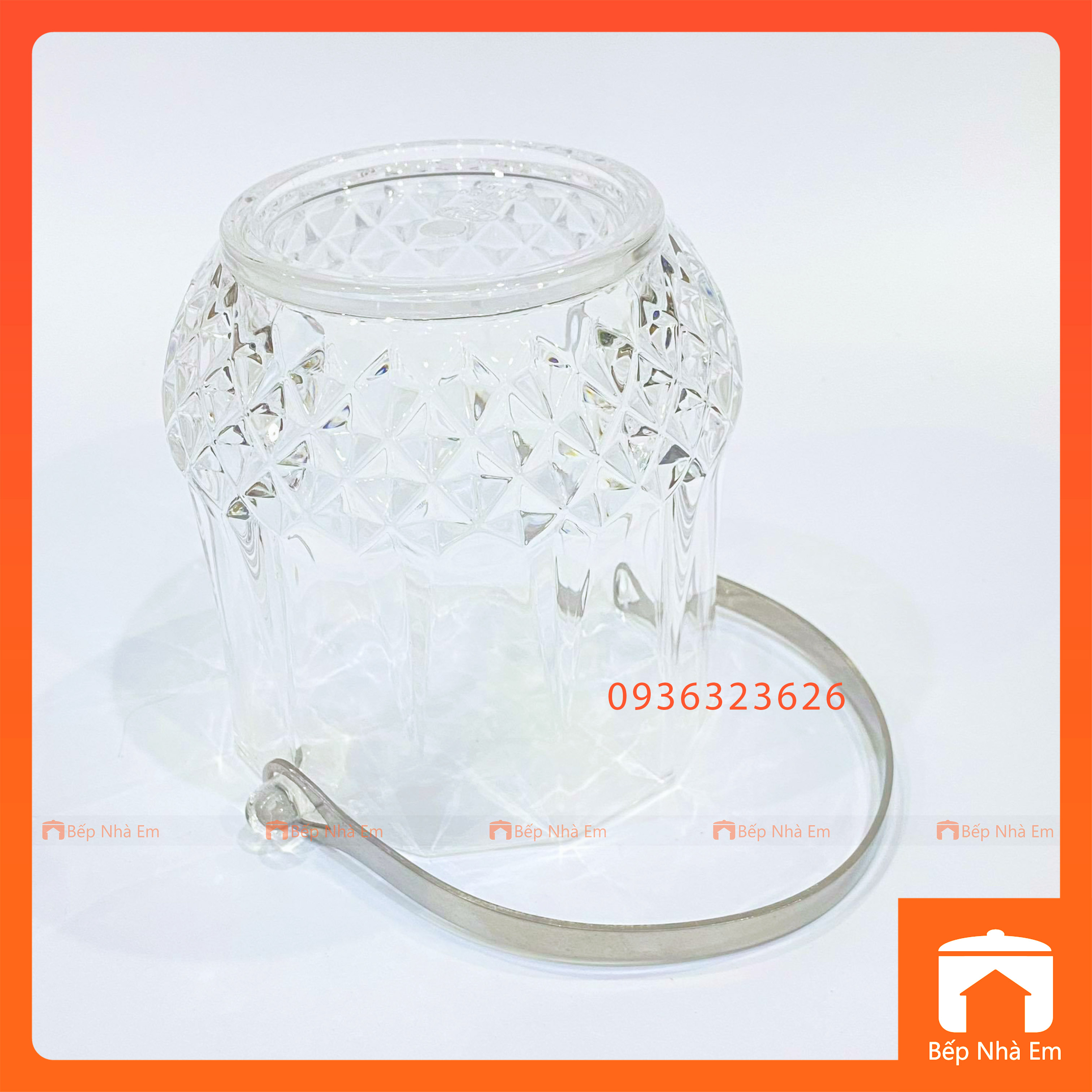 Xô Đá Nhựa Pha Lê Cao Cấp Nhiều Size - Hàng Việt Nam Chất Lượng Cao