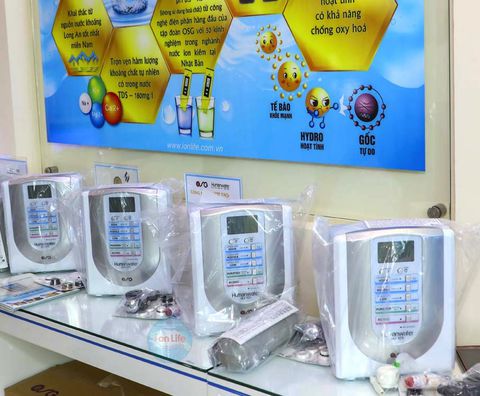 Máy Điện Giải Nước Ion Kiềm Giàu Hydro OSG - HUMAN WATER HU-121