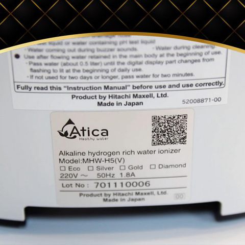 Máy Điện Giải Ion Kiềm Atica Gold