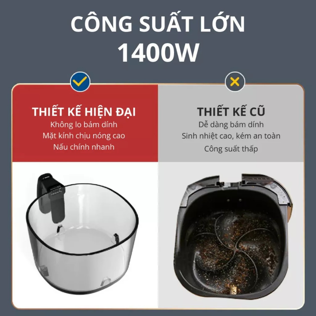 Tác hại của nồi chiên không dầu Những thông tin cần biết Tác hại của nồi chiên không dầu Những thông tin cần biết
