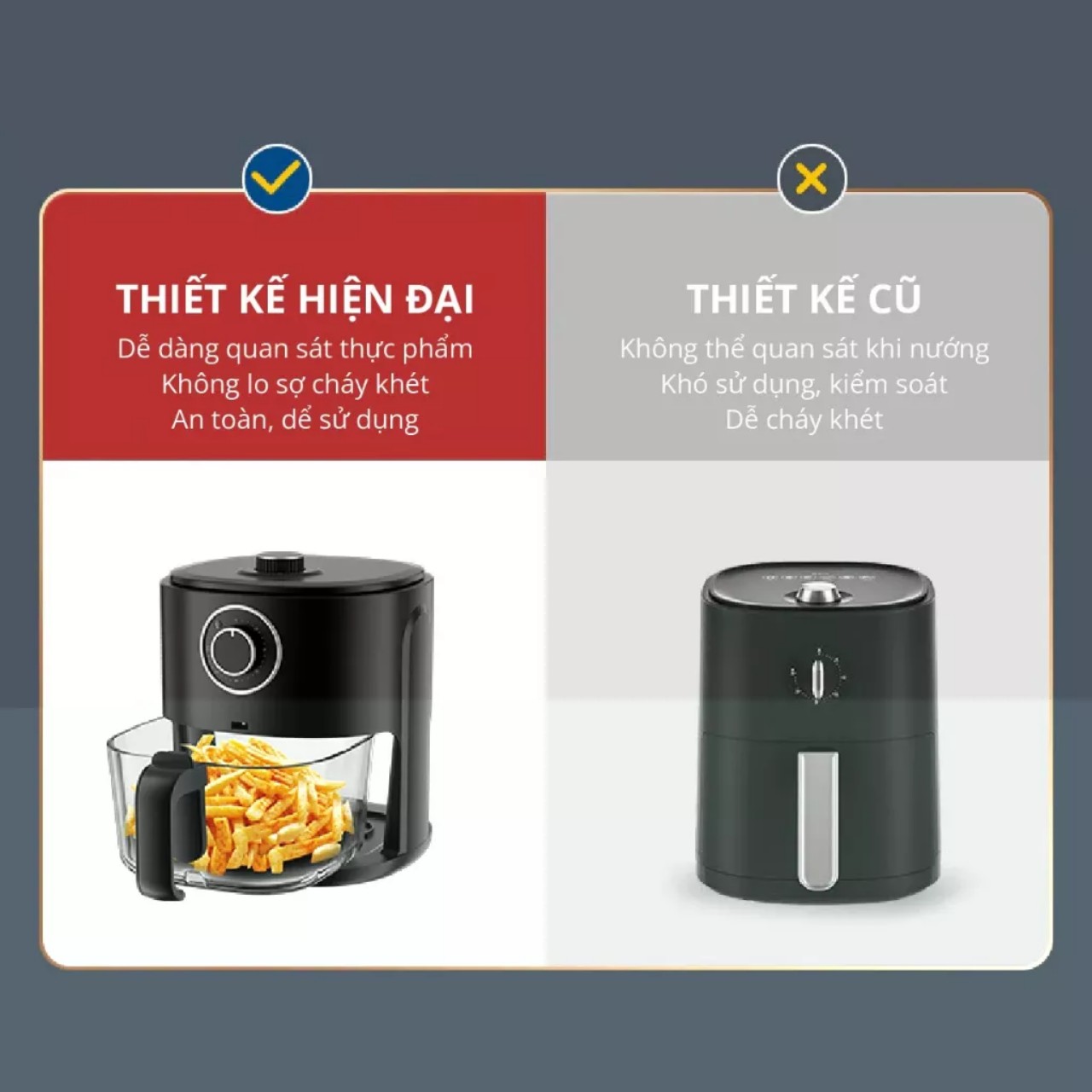 Tác hại của nồi chiên không dầu Những thông tin cần biết Tác hại của nồi chiên không dầu Những thông tin cần biết