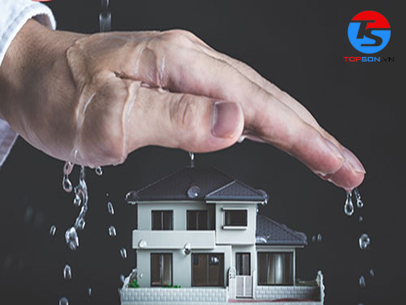 cách sơn chống thấm ngoài trời