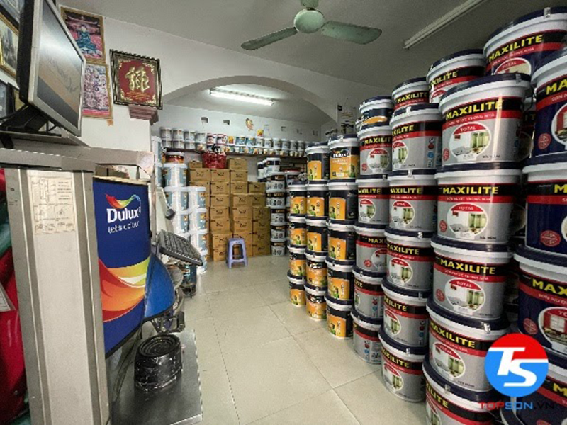 phối màu sơn nhà cấp 4