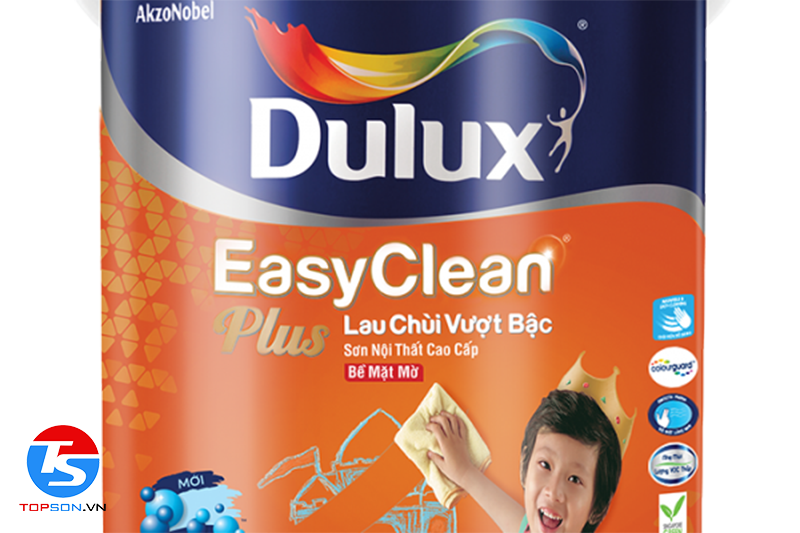 Sơn Dulux EasyClean Plus Lau Chùi Vượt Bậc Bề Mặt Mờ - 74A 