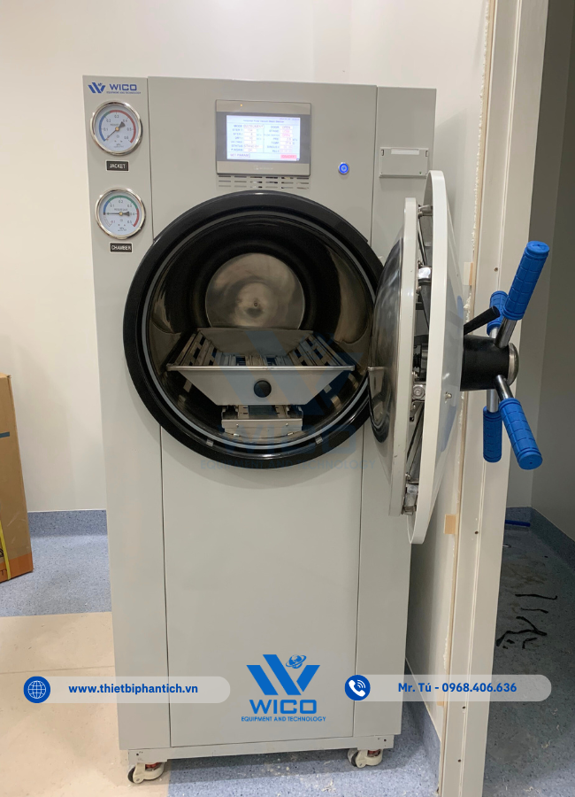 Nồi Hấp Tiệt Trùng 100 - 300 Lít Jibimed WS-YV Series - Sấy Chân Không