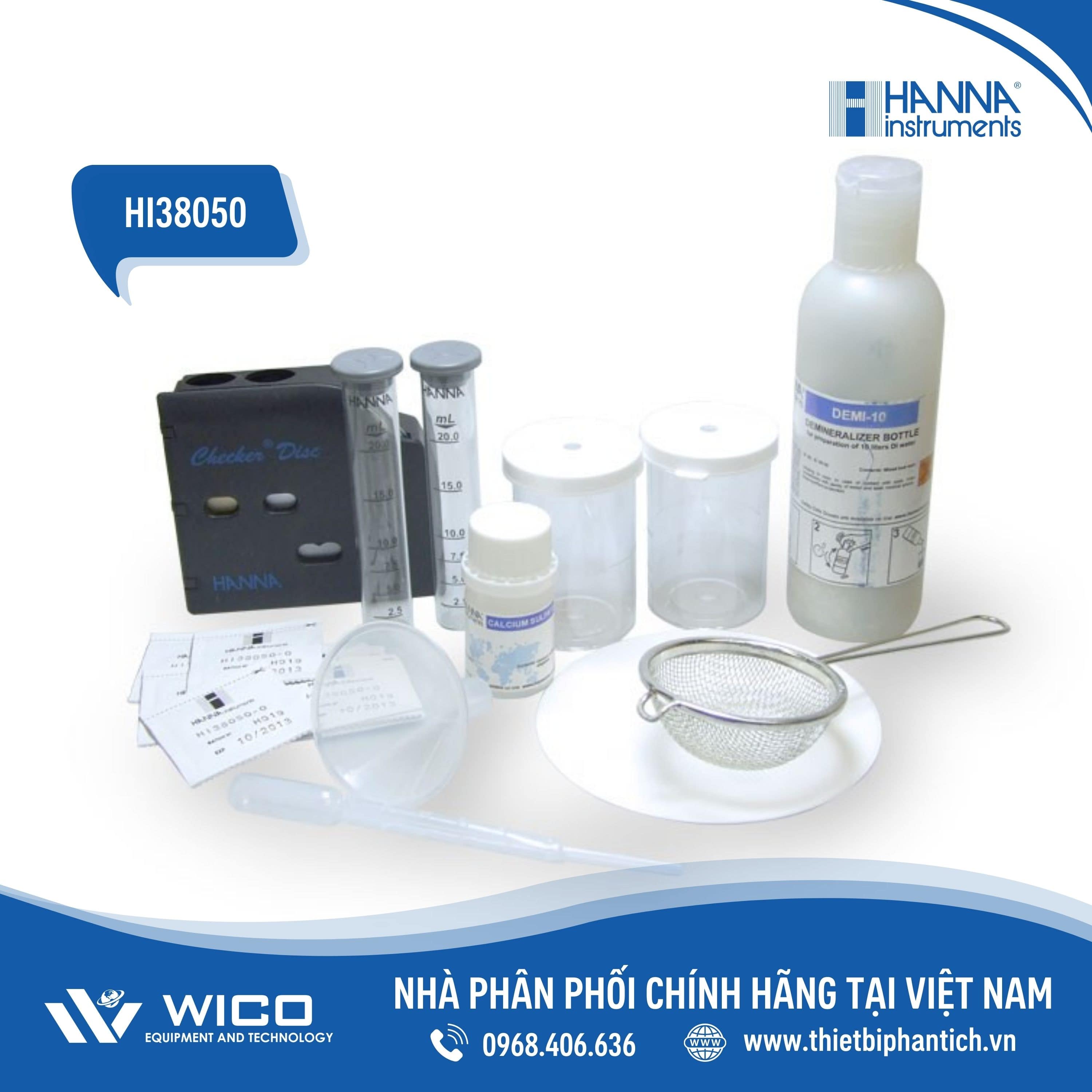 Bộ Kiểm Tra Nitrat Trong Đất Và Nước Tưới Tiêu, 200 lần HI38050 