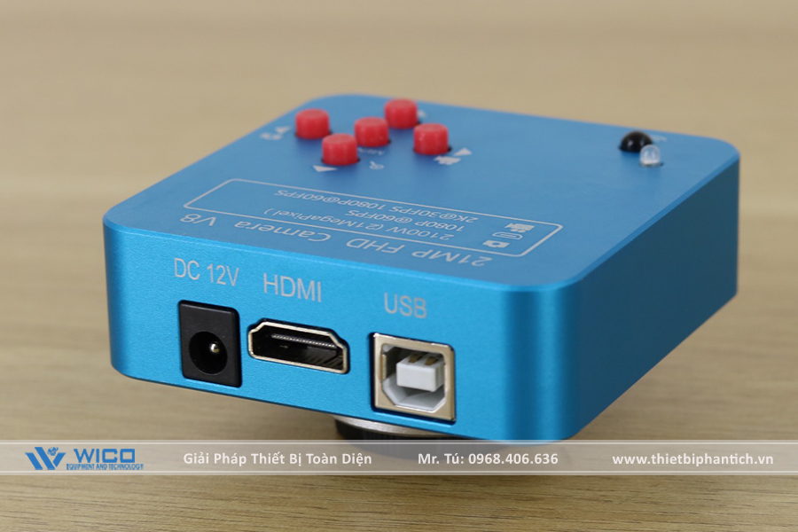 Camera CCD-21MP trích xuất dữ liệu thông qua Cổng kết nối HDMI / USB