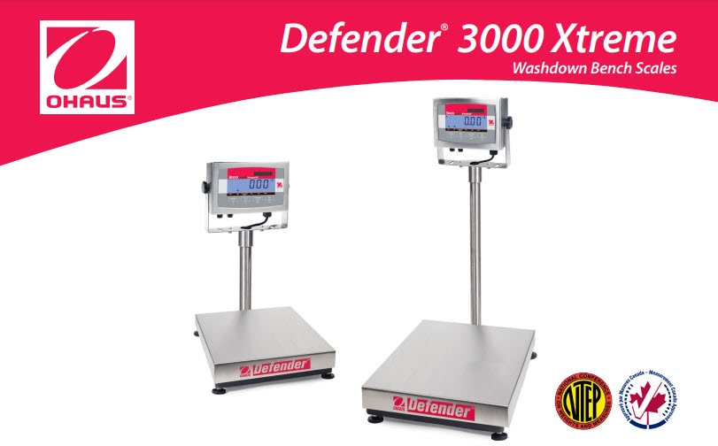 Cân bàn điện tử Defender 3000 Xtreme