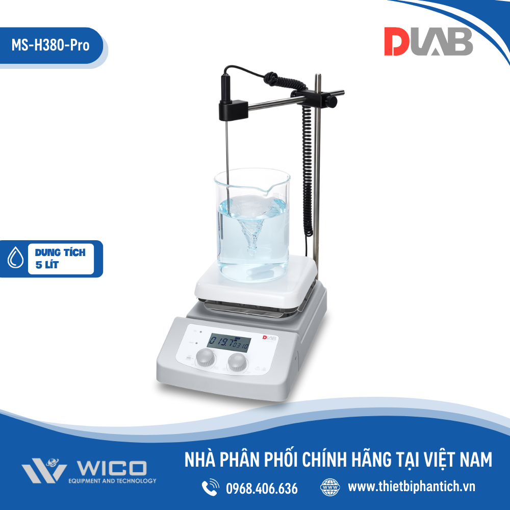 Máy khuấy từ gia nhiệt Dlab MS-H80-PRO