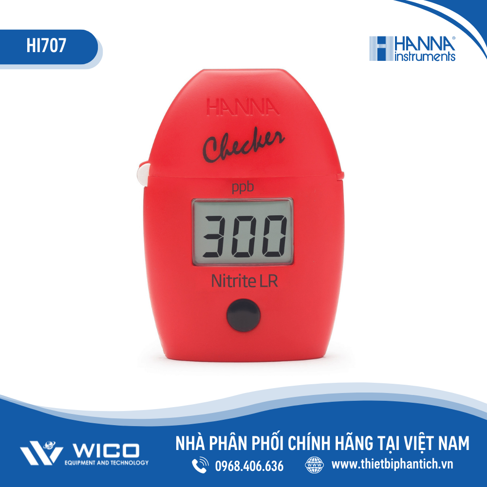 Checker Đo Nitrit Thang Thấp Trong Nước Ngọt HI707