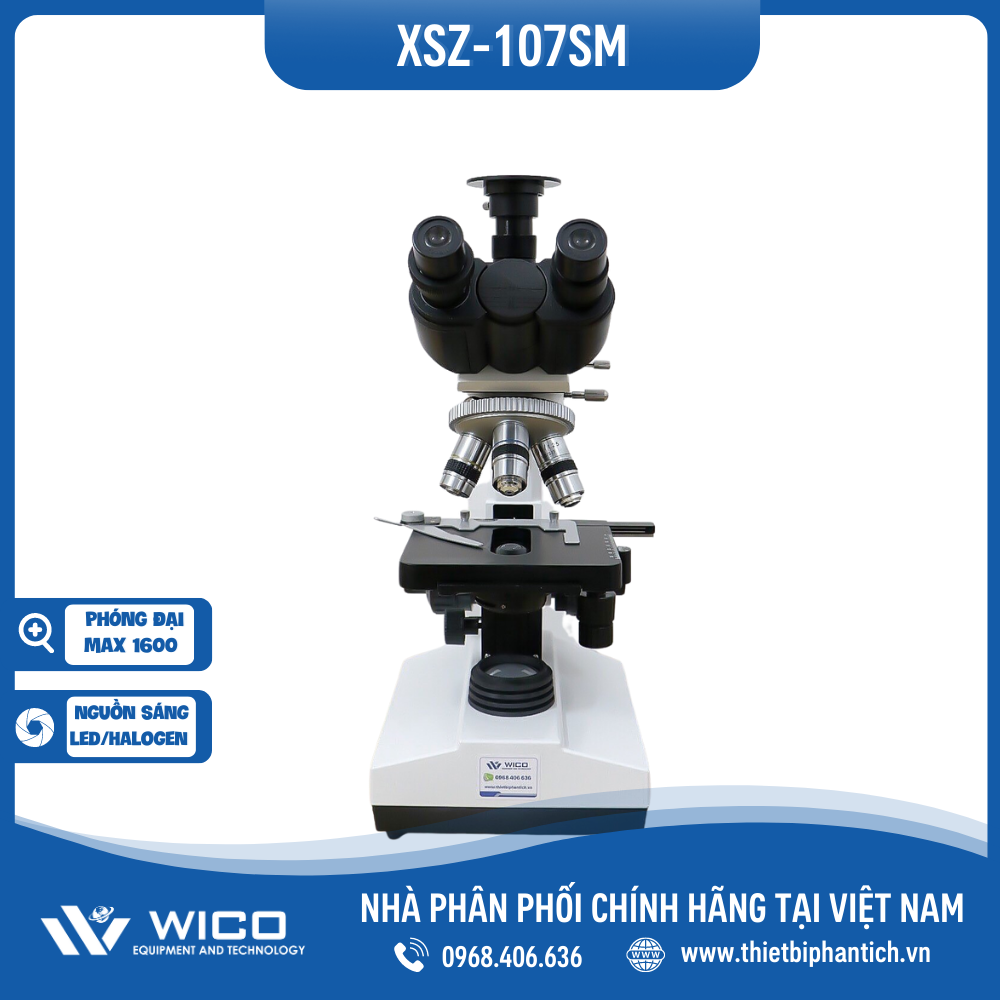 ✨ Kính Hiển Vi 3 Mắt Shinea Trung Quốc XSZ-107SM