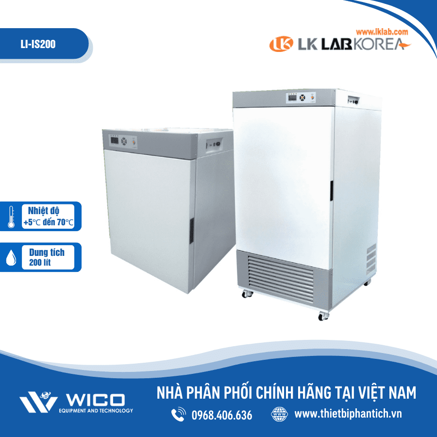 Tủ ấm LK Lab LI-IS200 | 200 lít